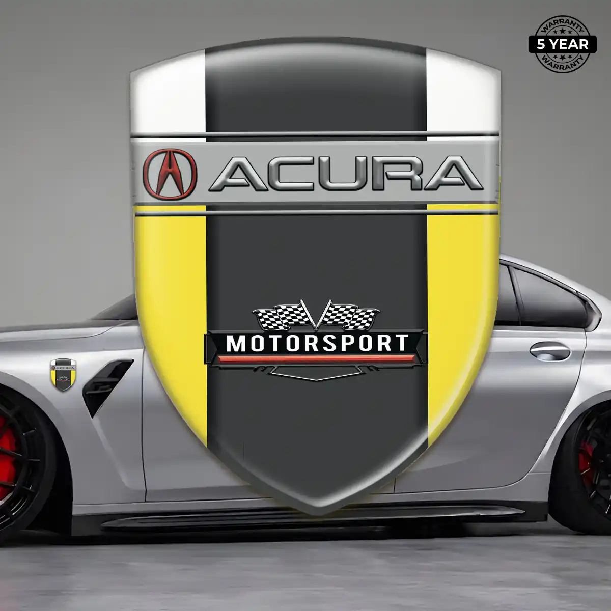 Acura Car Logo Decal Deluxe Edition