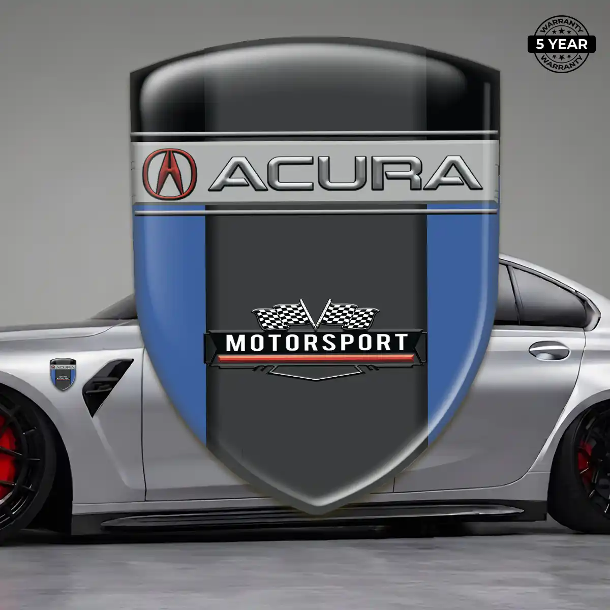 Acura Car Logo Decal Refined Design