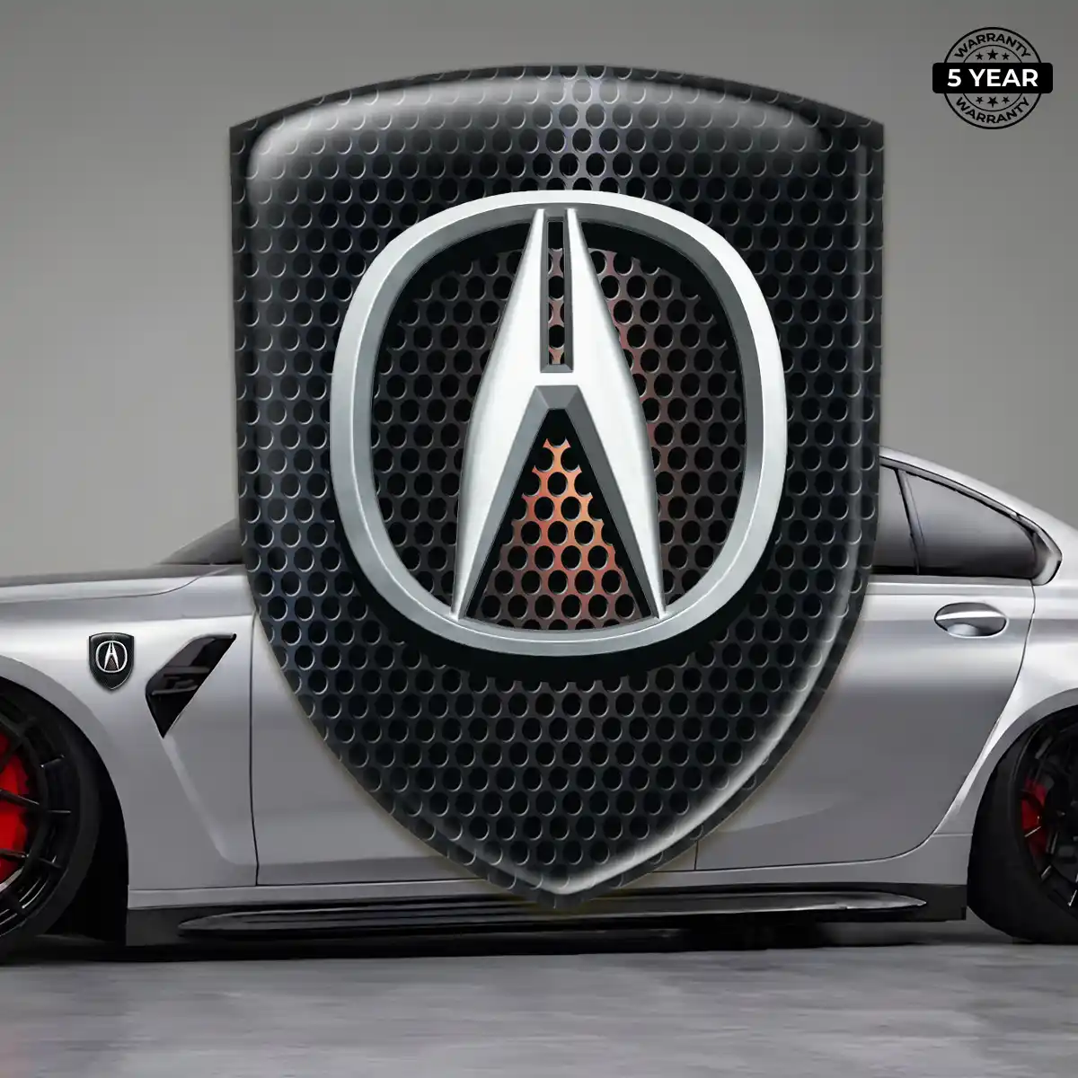 Acura Crest Emblem Refined Design