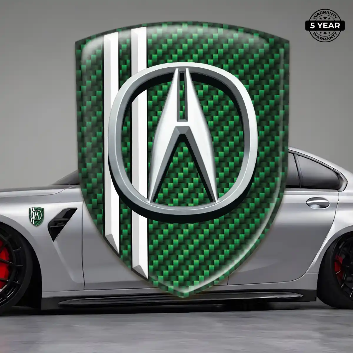 Acura Crest Emblem Sleek Style
