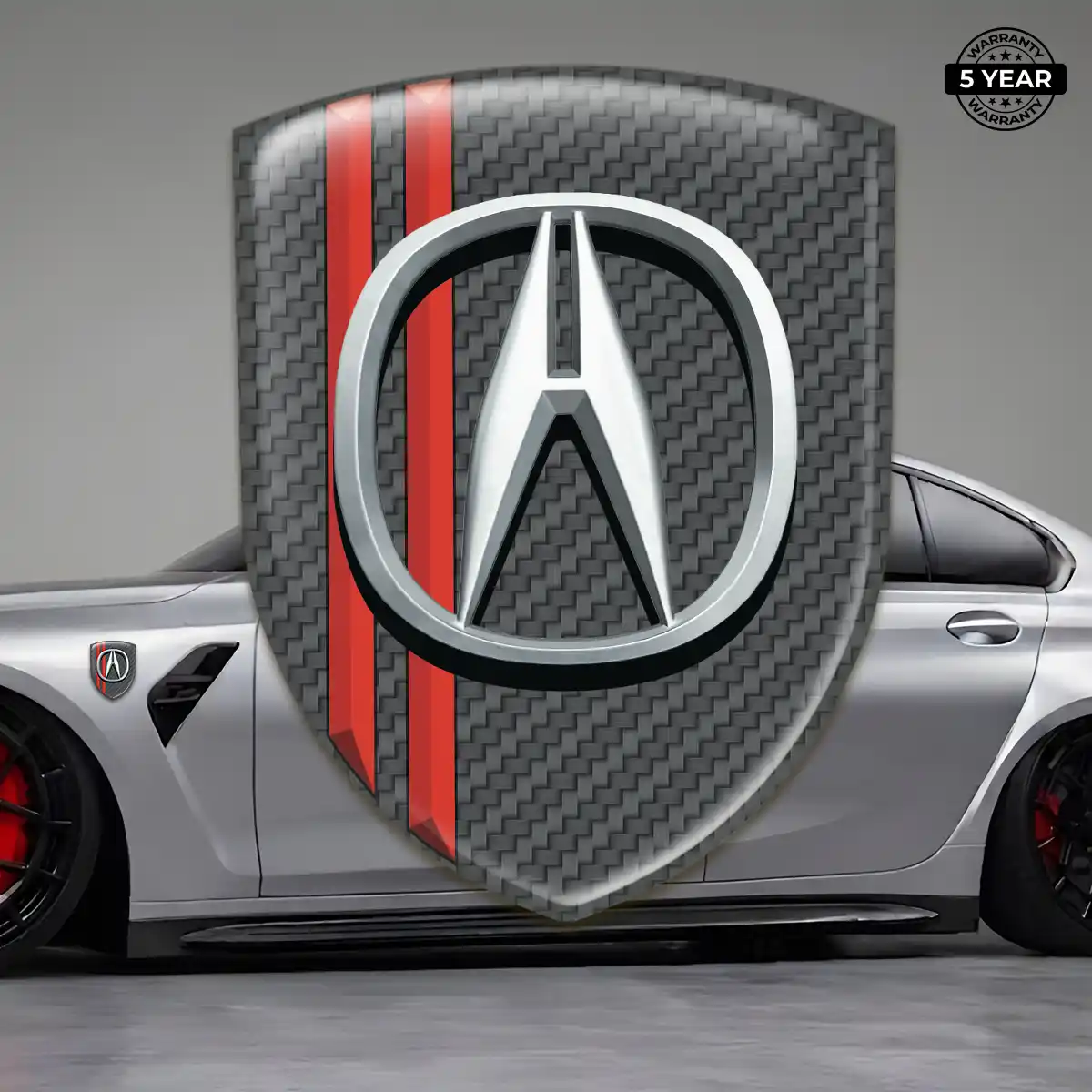 Acura Crest Logo Emblem Elite Finish