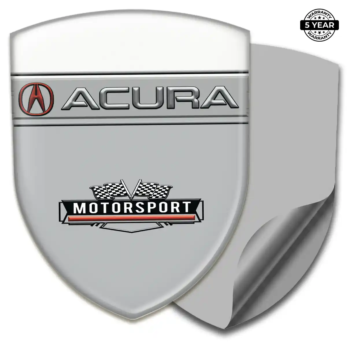 Acura Crest Logo Emblem Sleek Style