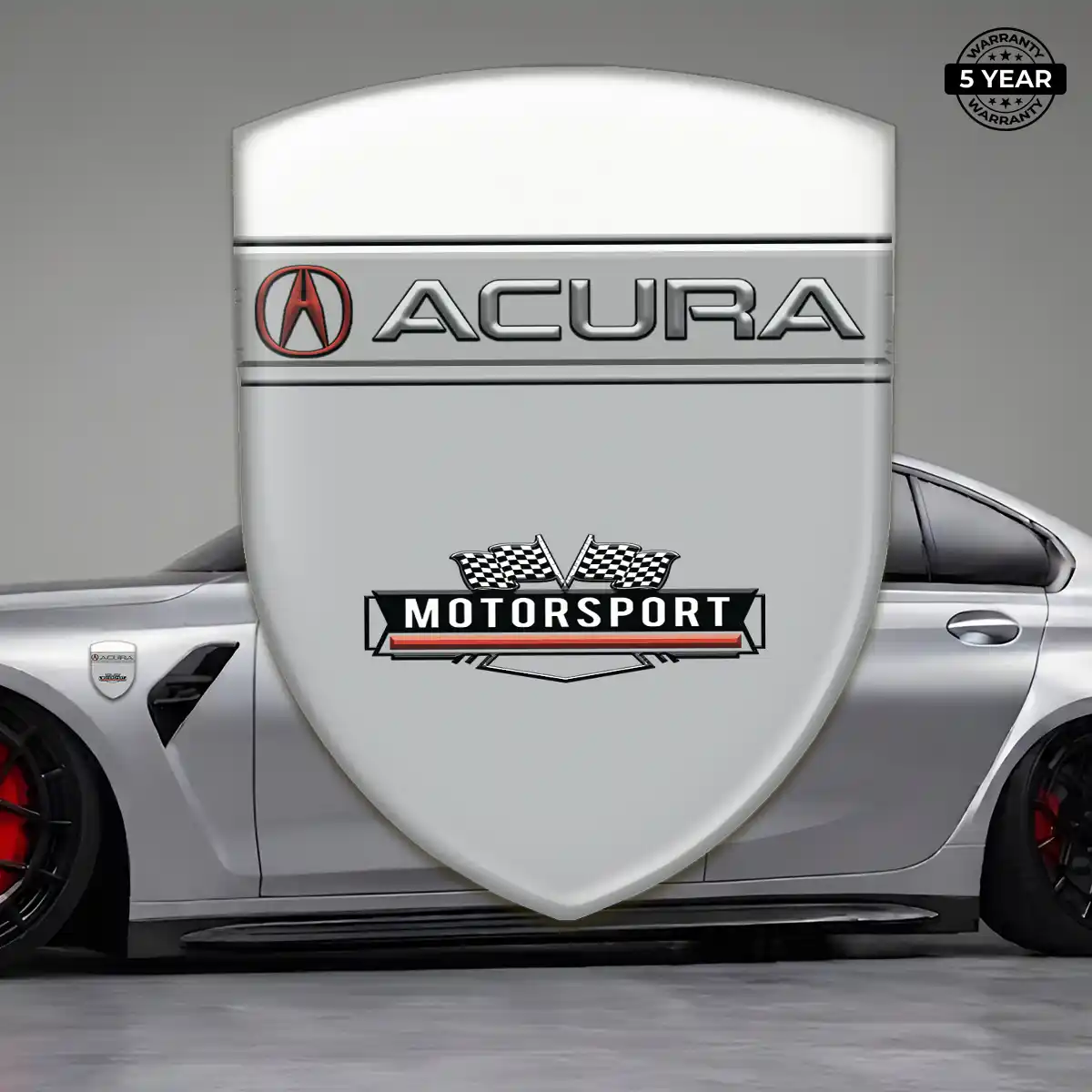 Acura Crest Logo Emblem Sleek Style