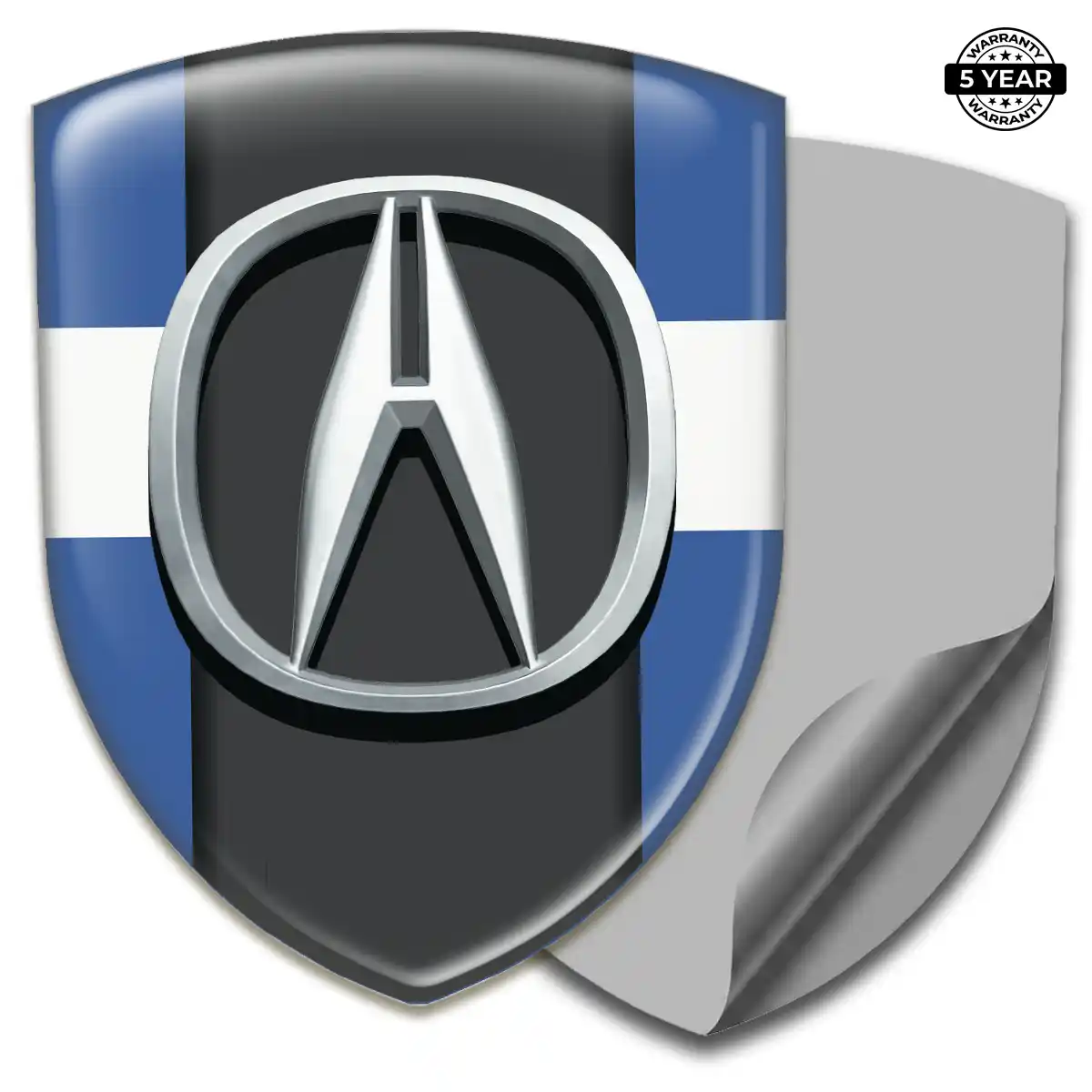 Acura Domed Badge Elite Finish