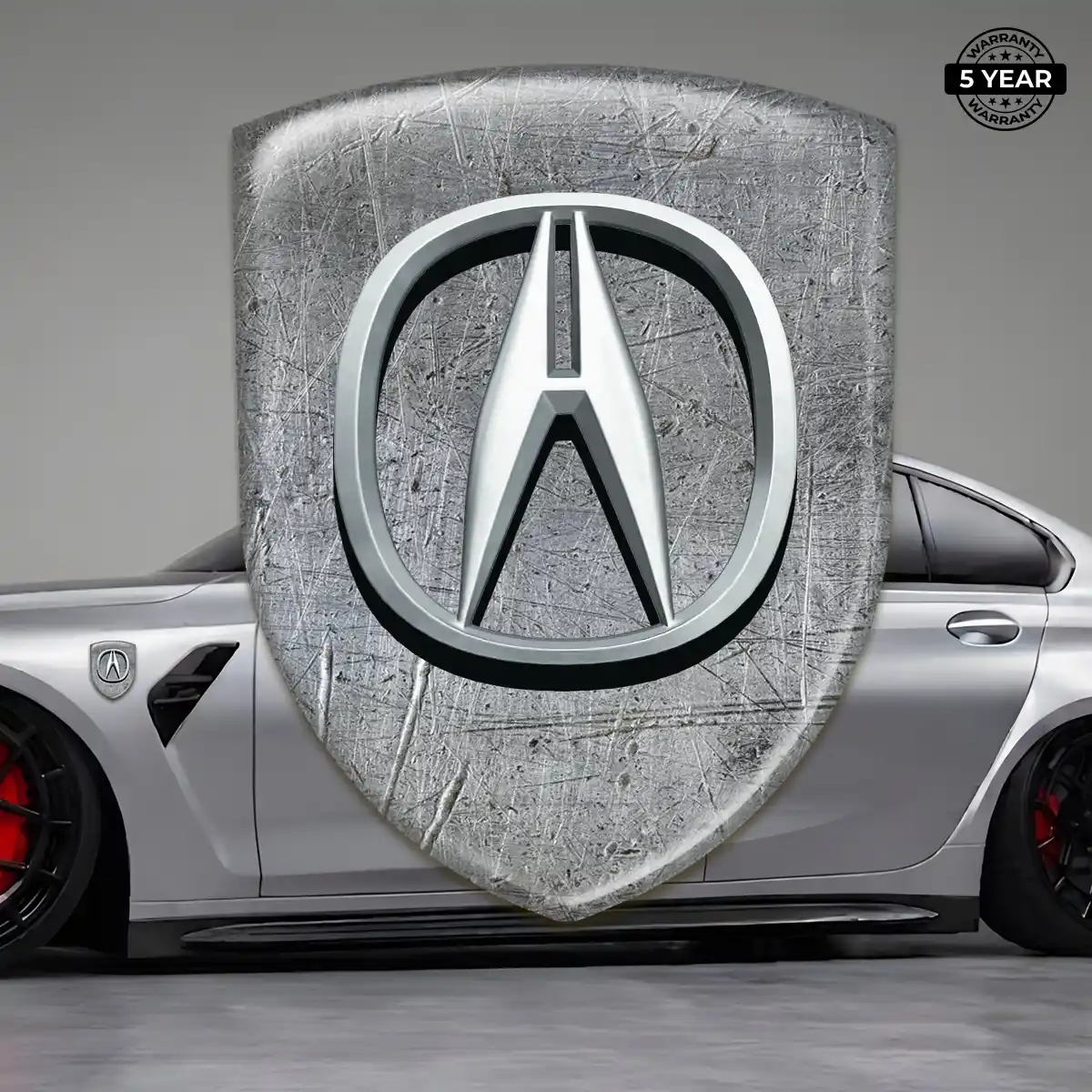 Acura Domed Badge Refined Design