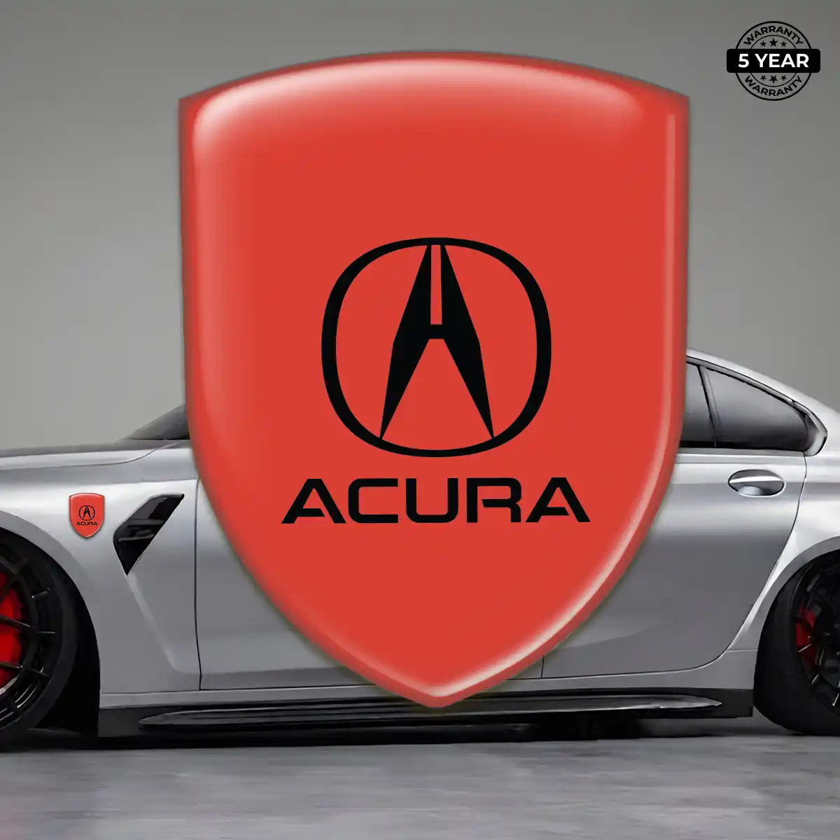 Acura Domed Badge Sleek Style