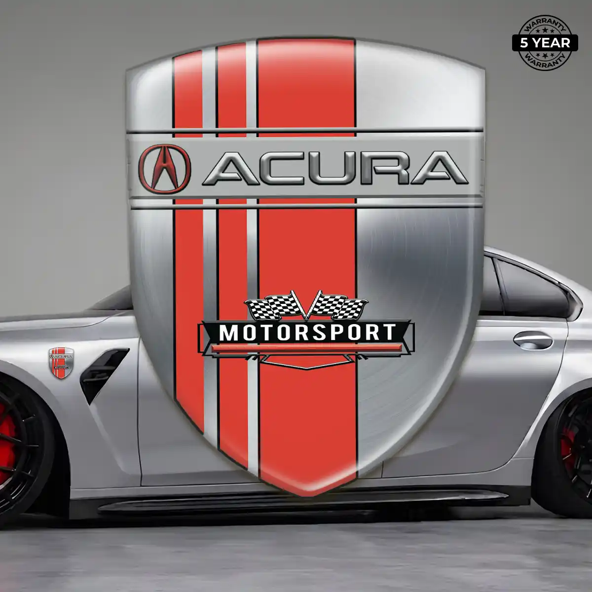 Acura Domed Car Sticker Noble Edition