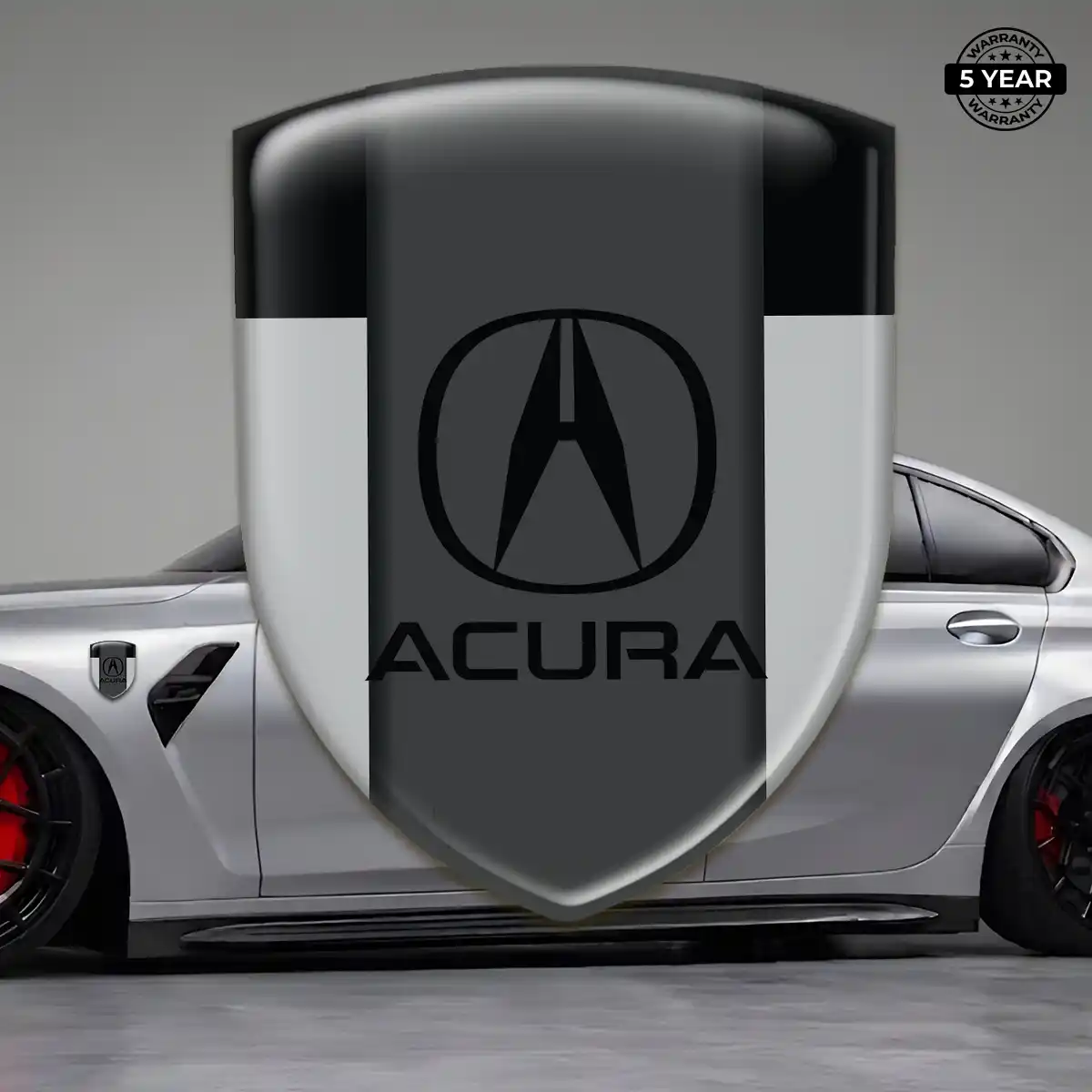 Acura Domed Car Sticker Prestige Line