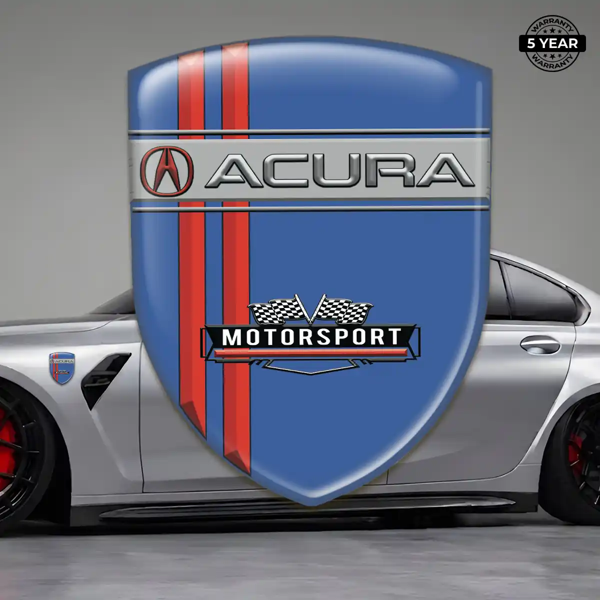 Acura Domed Car Sticker Superior Craft