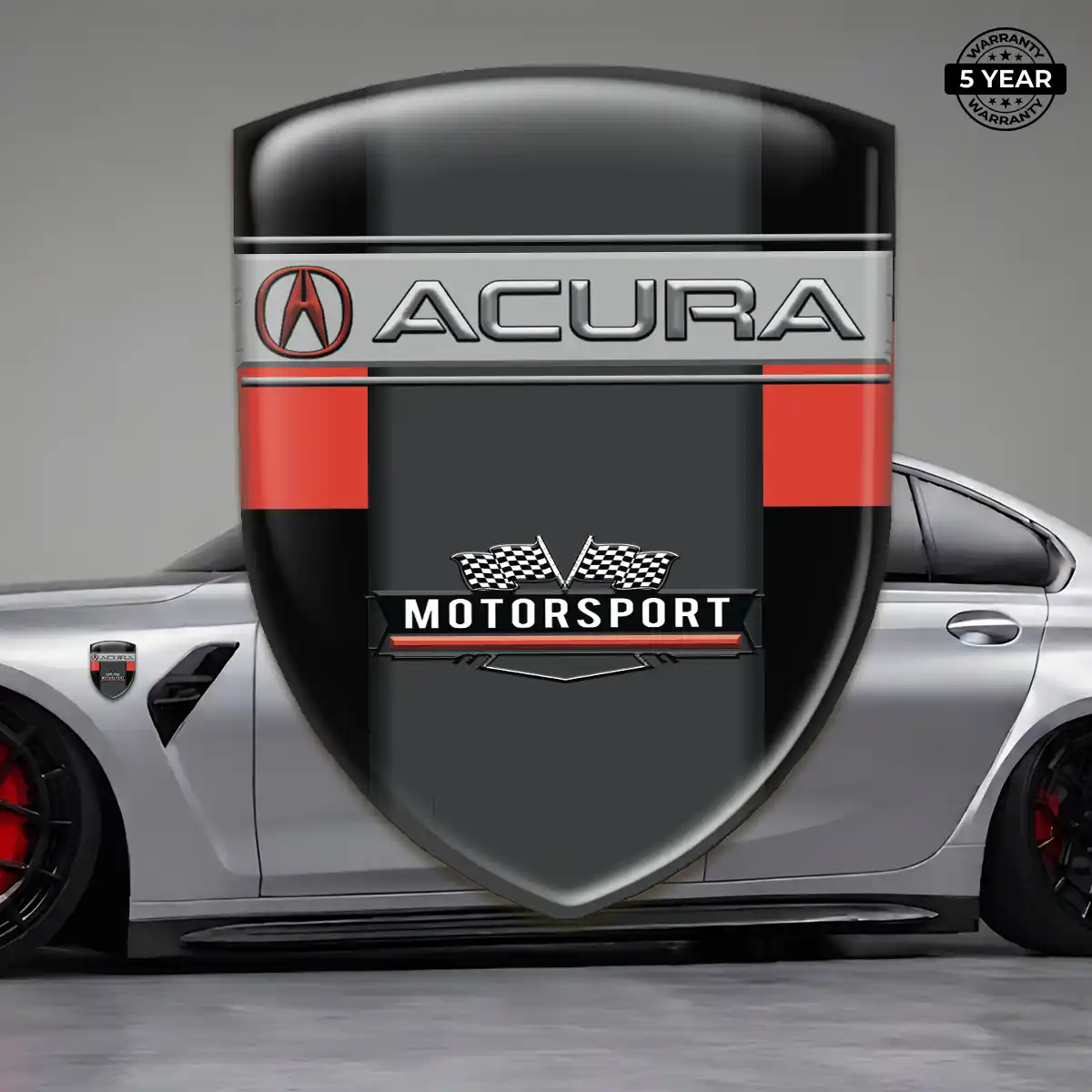 Acura Domed Decal Elite Finish