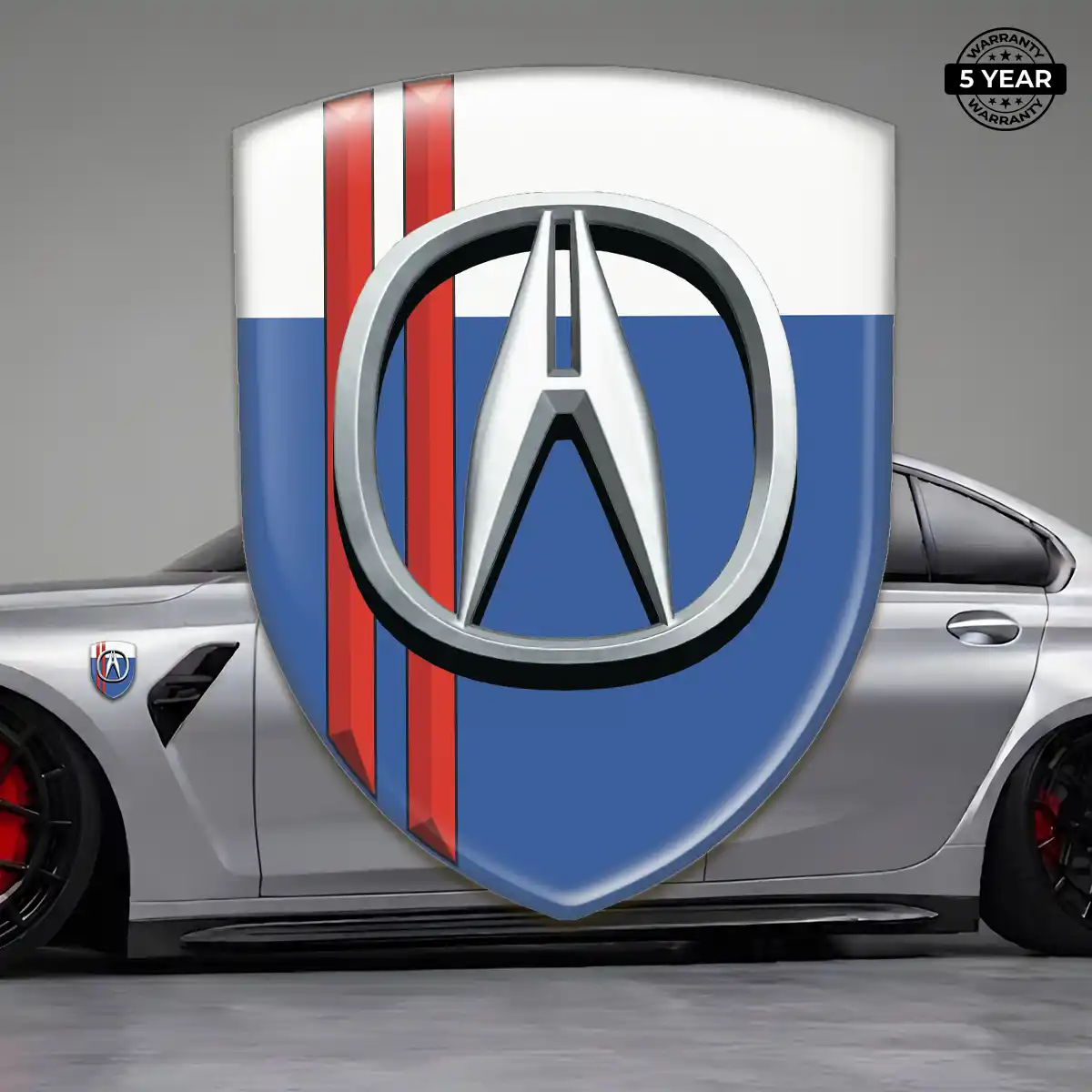 Acura Domed Decal Sleek Style