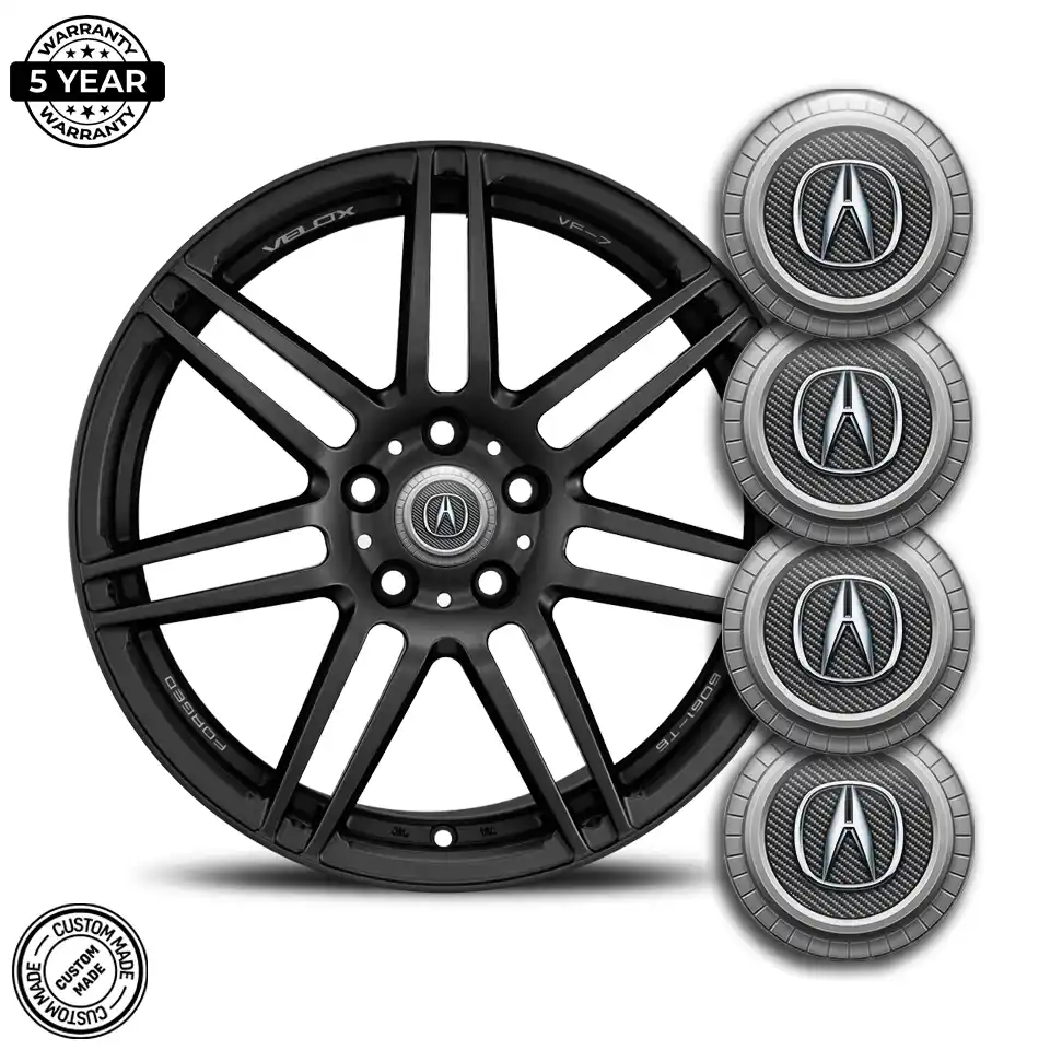 Acura Domed Emblem Stylish Design