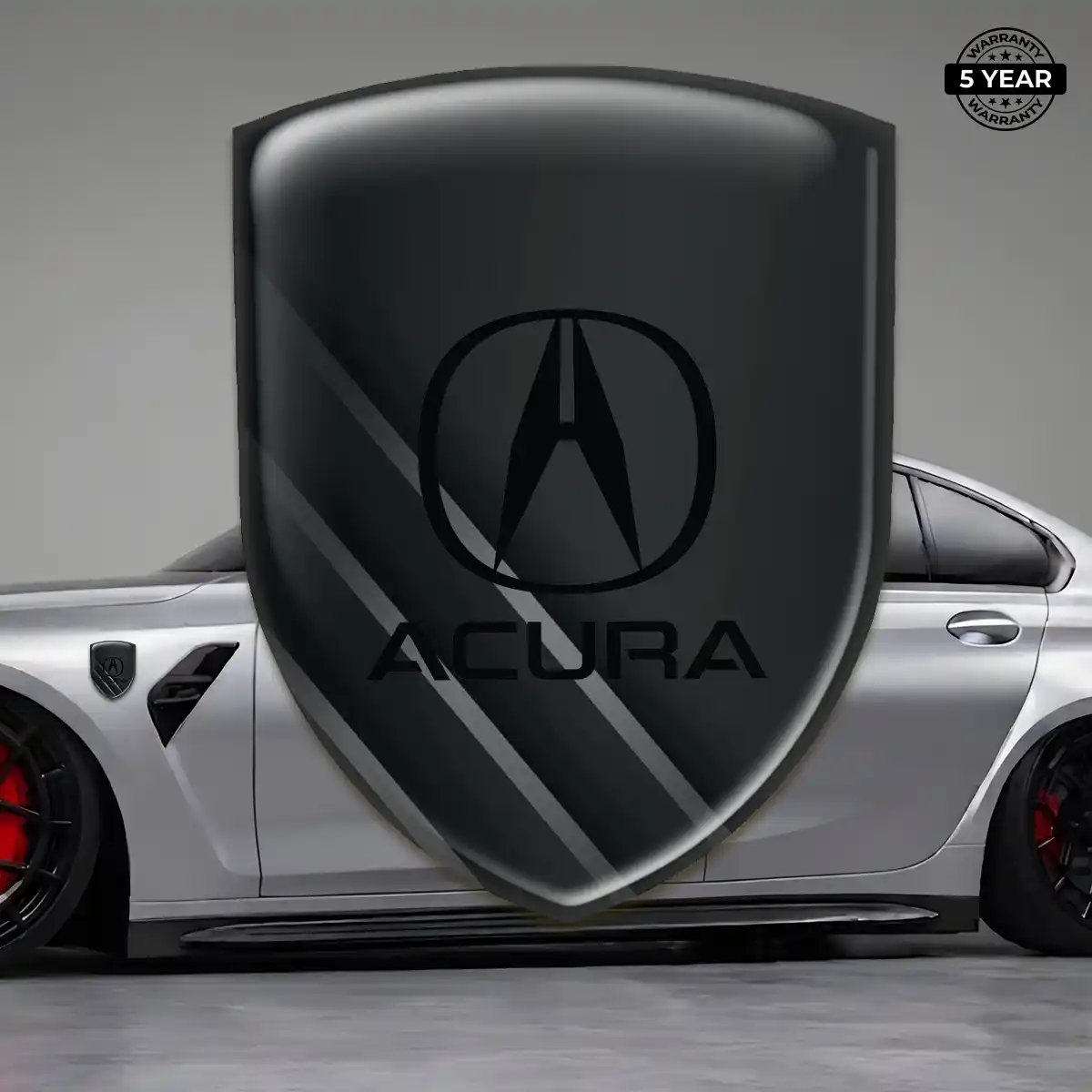 Acura Domed Logo Decal Deluxe Edition