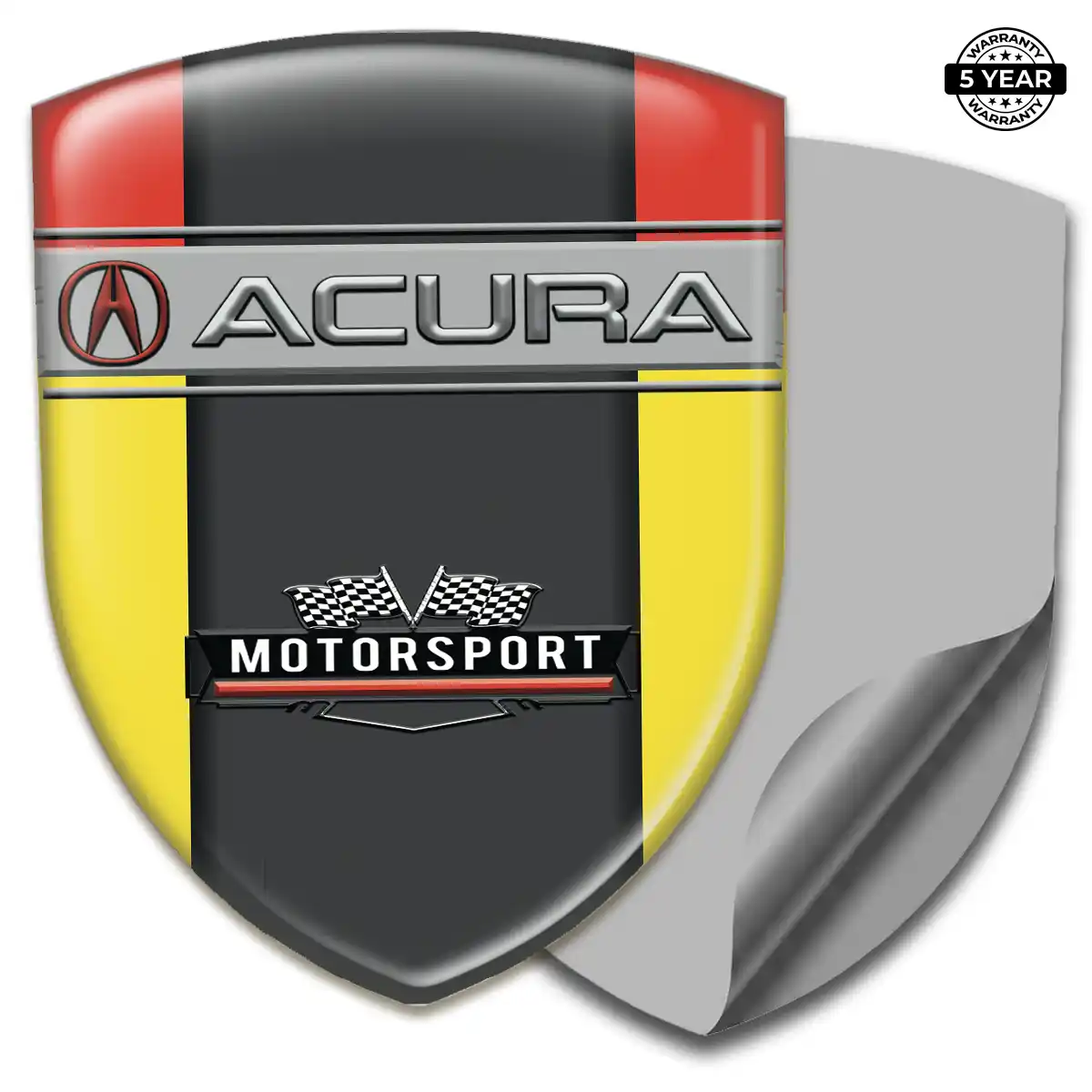 Acura Domed Logo Decal Elite Edition