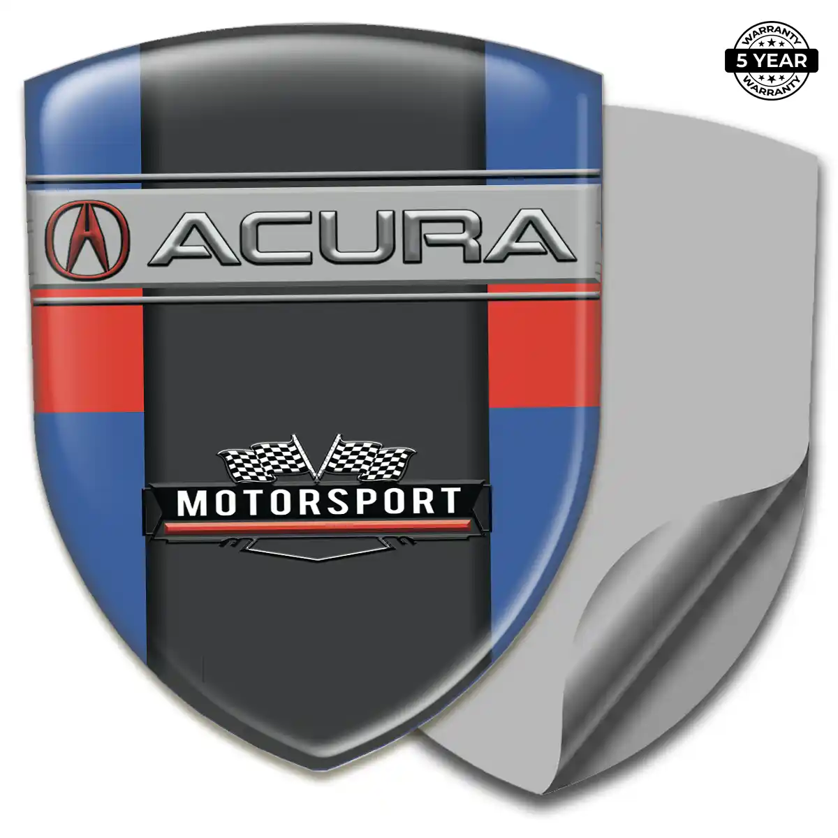 Acura Domed Logo Decal Noble Edition