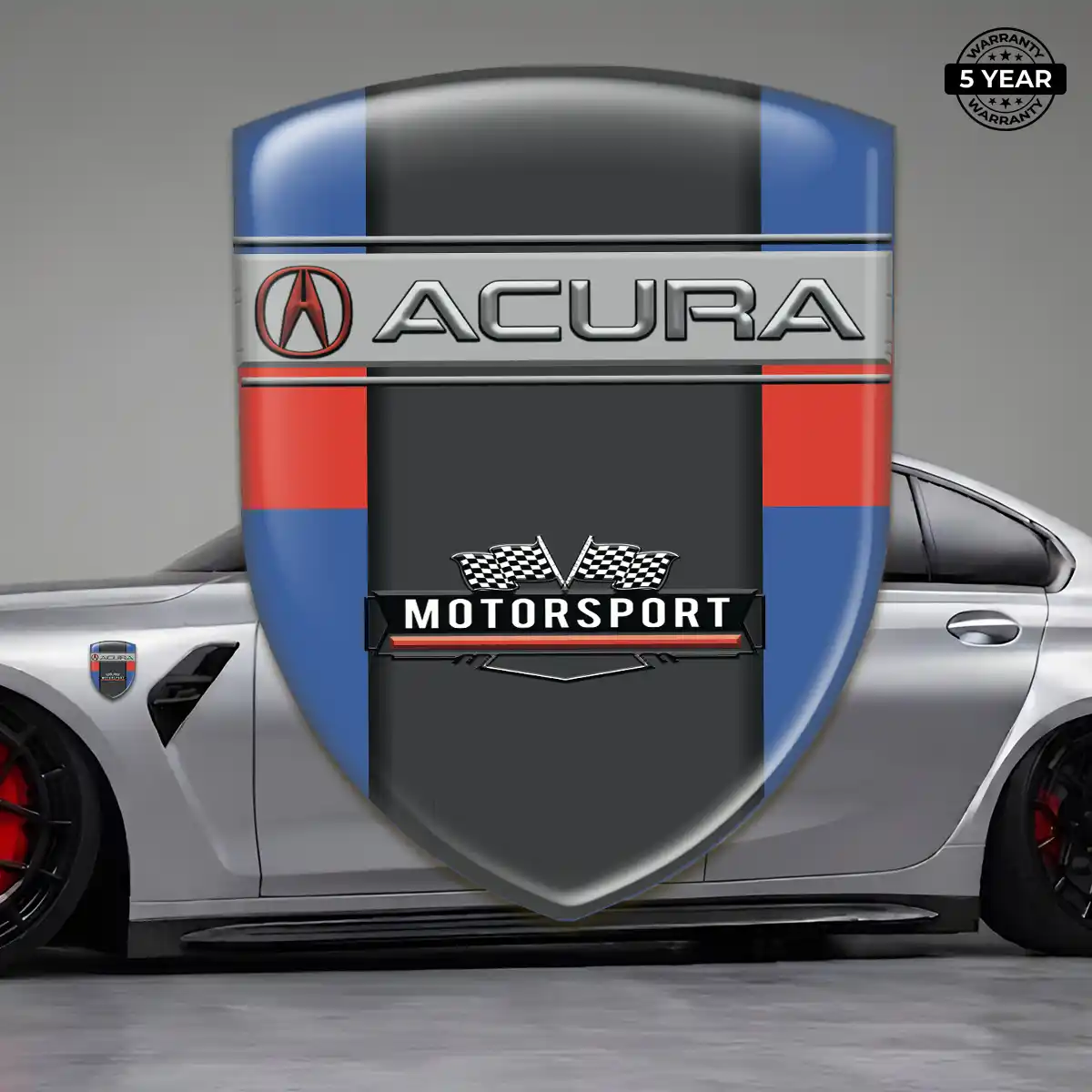 Acura Domed Logo Decal Noble Edition