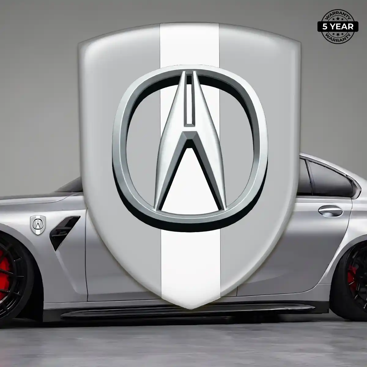 Acura Domed Logo Decal Prime Quality