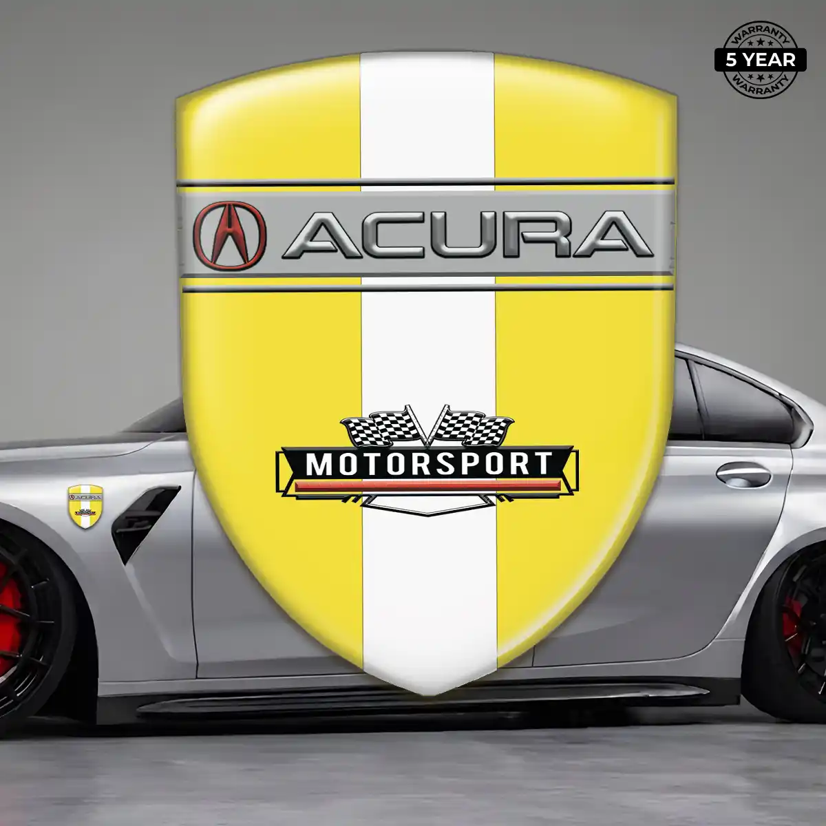 Acura Domed Logo Decal Signature Grade
