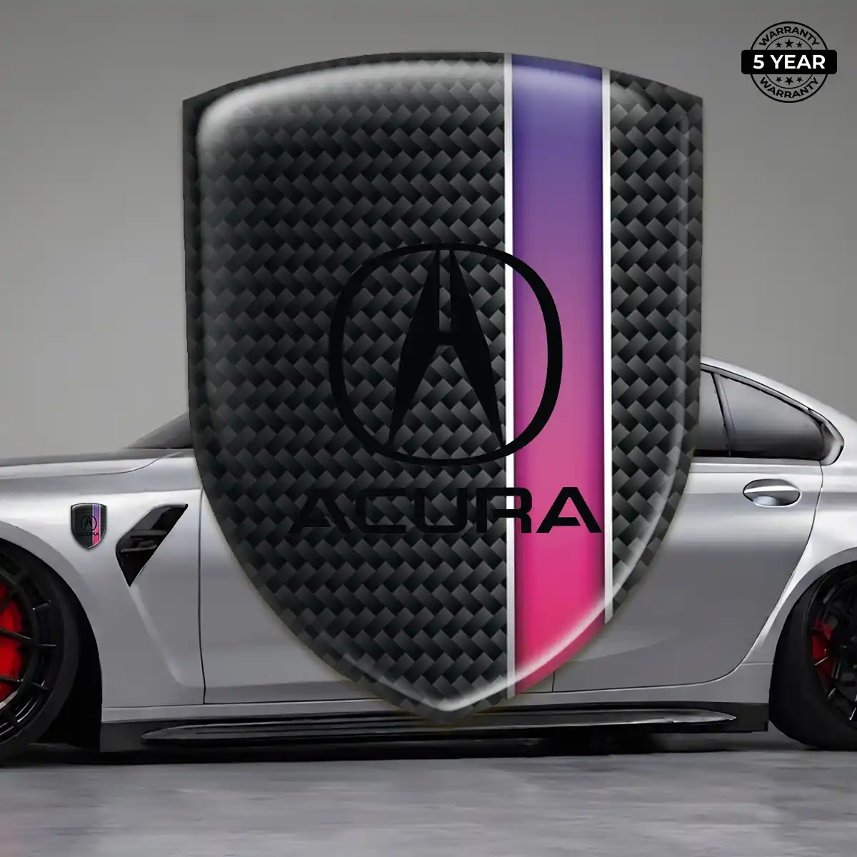 Acura Domed Logo Sticker Exclusive Series