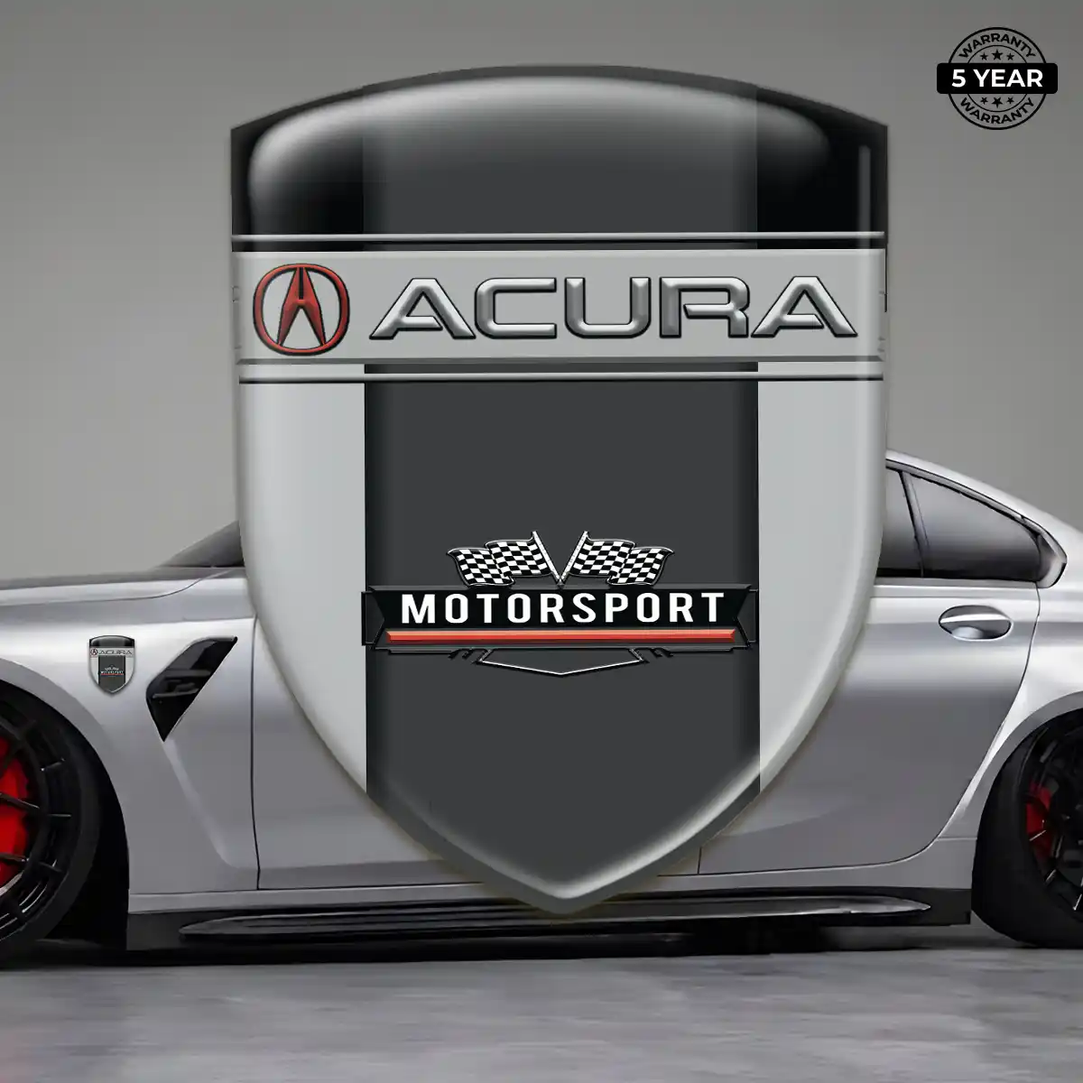 Acura Domed Logo Sticker Prestige Line