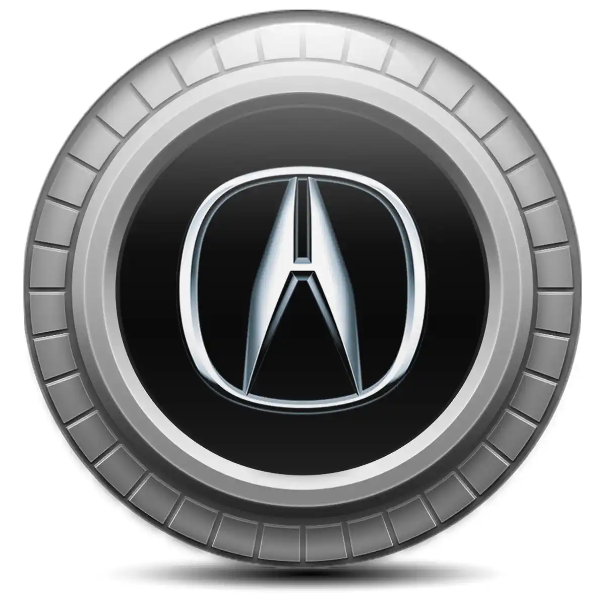 Acura Domed Sticker Stylish Design