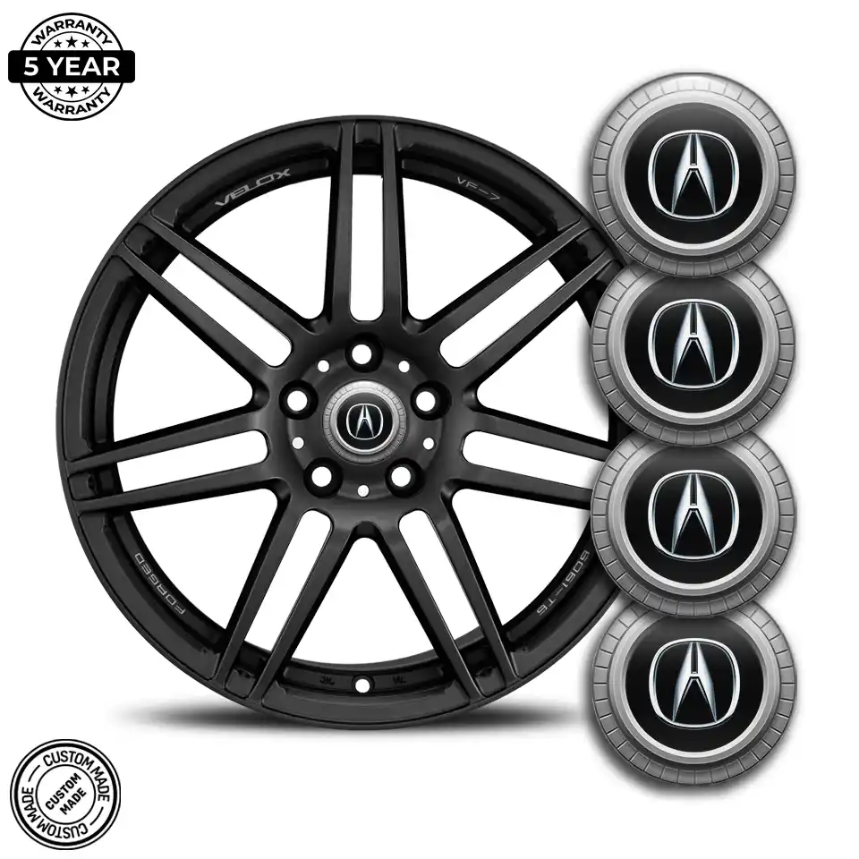 Acura Domed Sticker Stylish Design