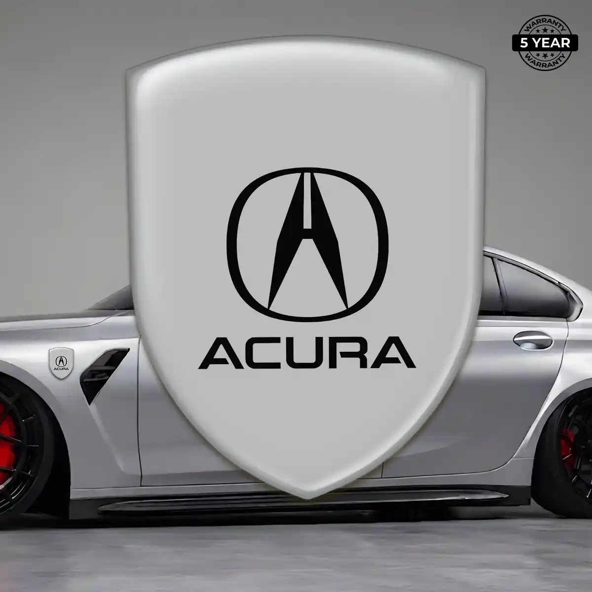 Acura Emblem Badge Logo Refined Design