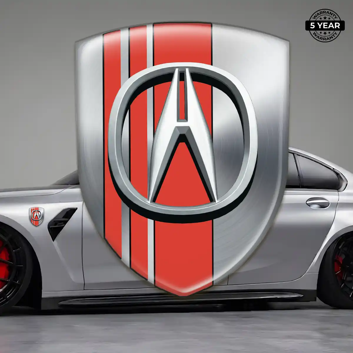 Acura Emblem Domed Badge Deluxe Edition