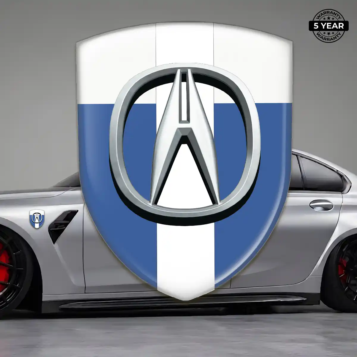 Acura Emblem Domed Badge Elite Finish