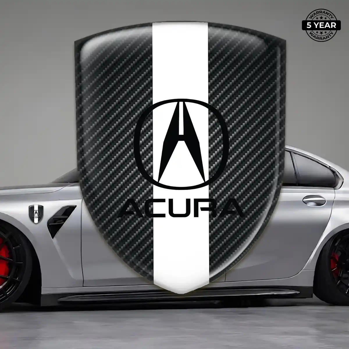 Acura Emblem Domed Badge Prestige Line