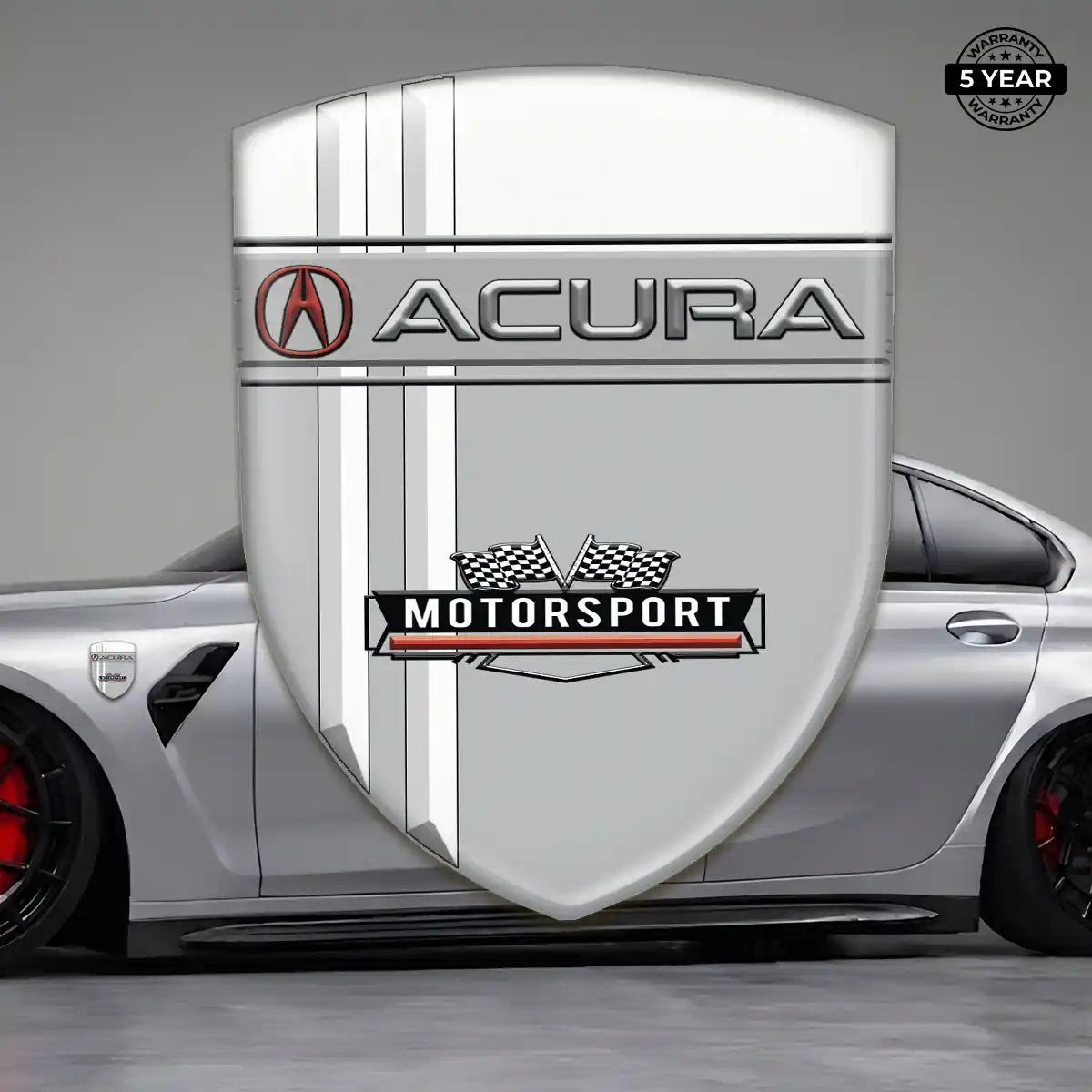 Acura Emblem Domed Badge Refined Design