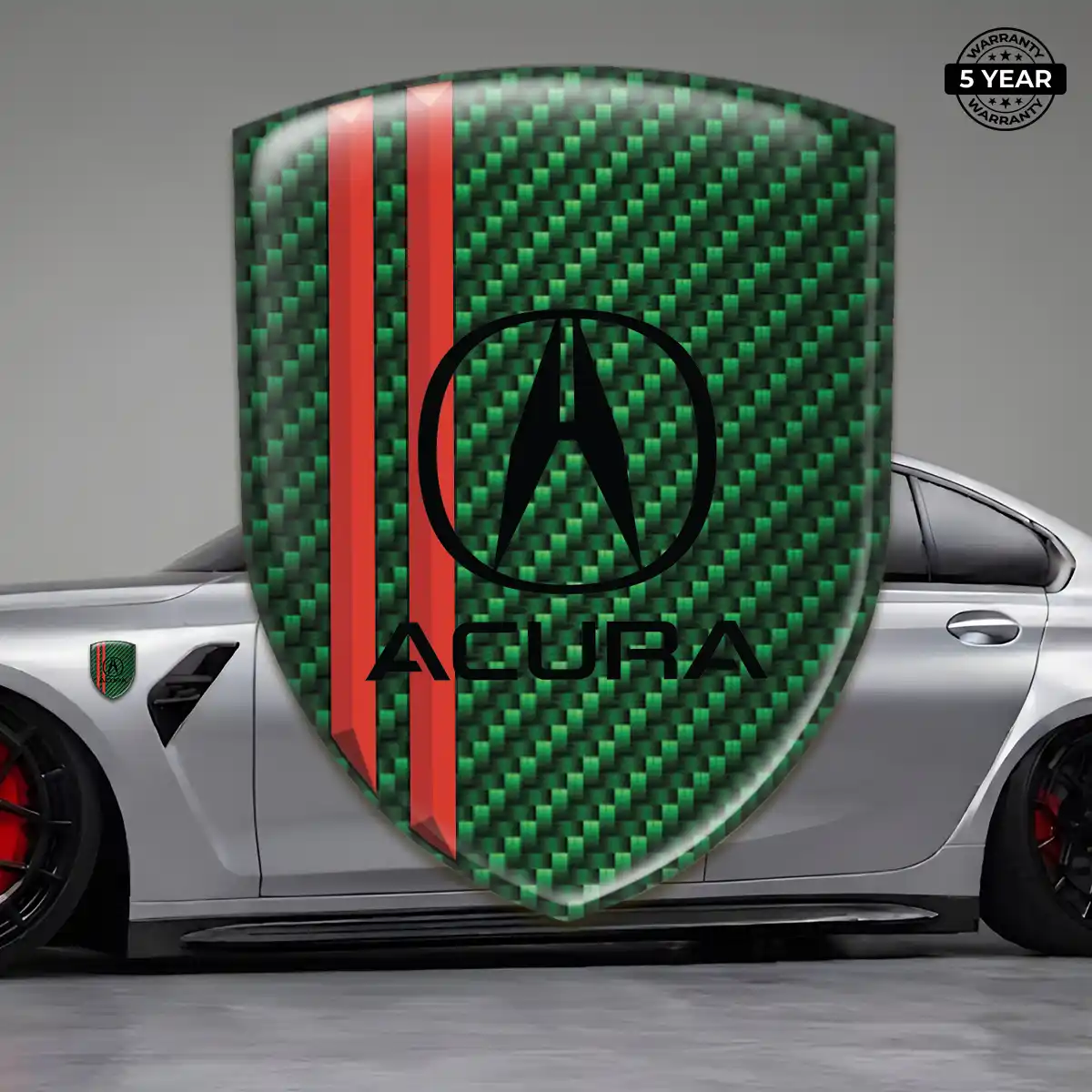 Acura Emblem Domed Badge Superior Craft