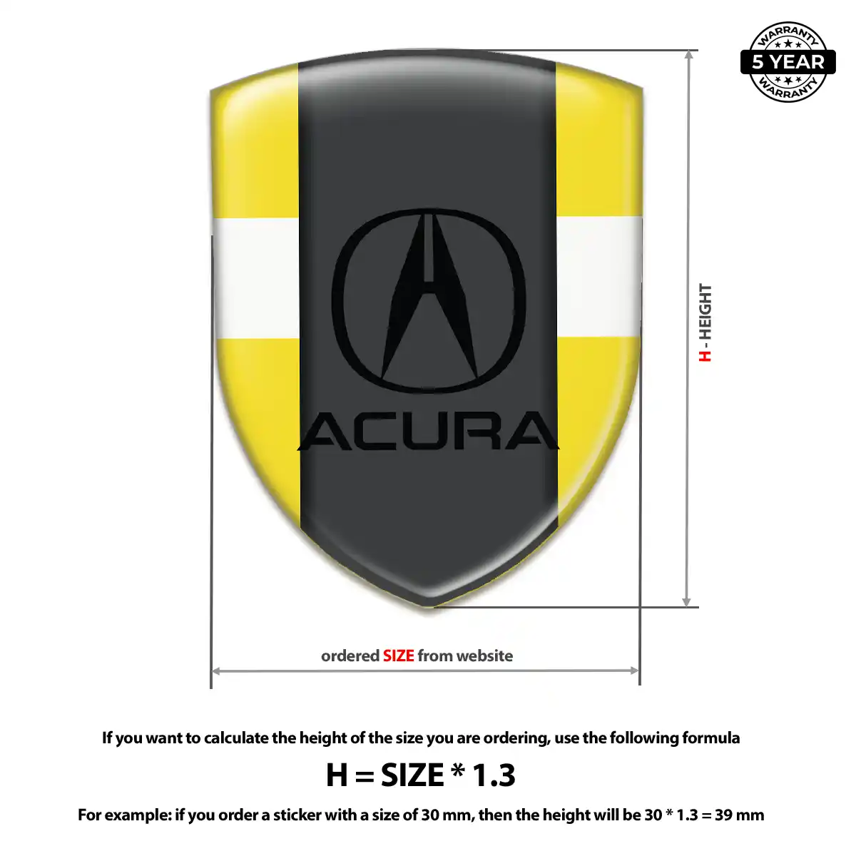 Acura Emblem Exclusive Series