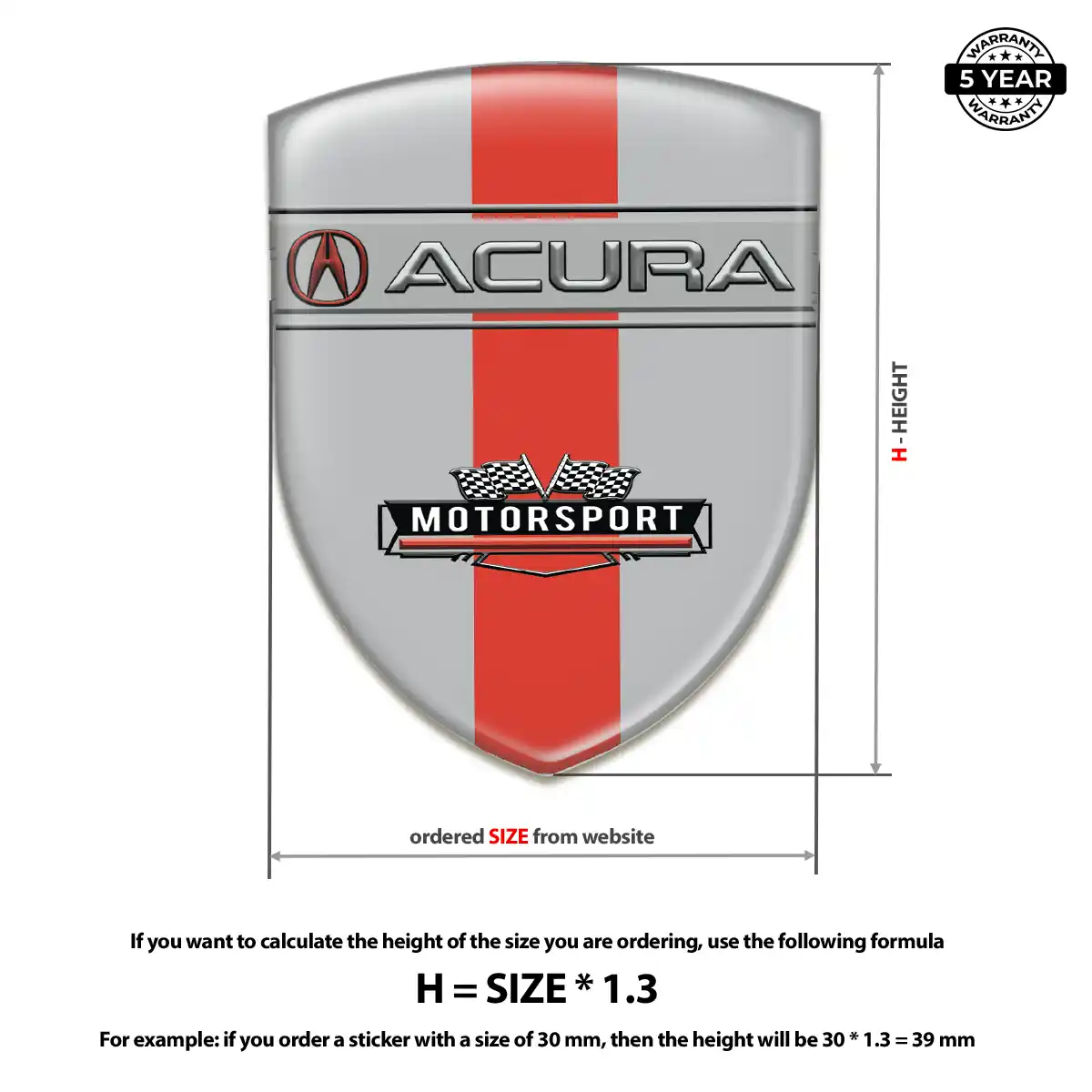 Acura Emblem Logo Refined Design