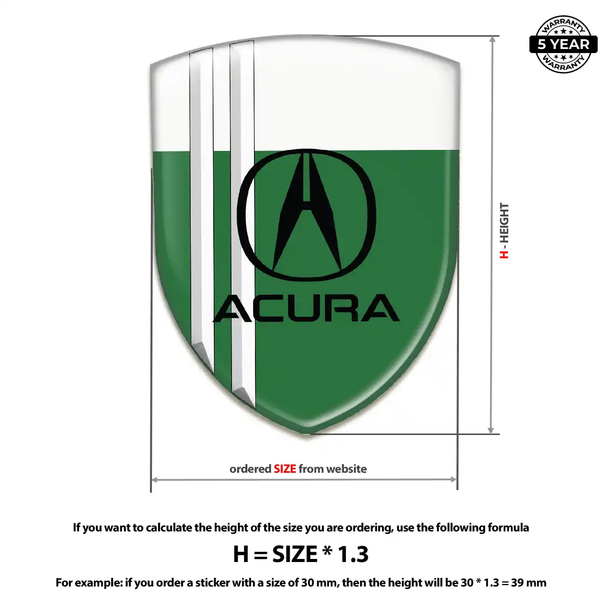 Acura Emblem Logo Sleek Style