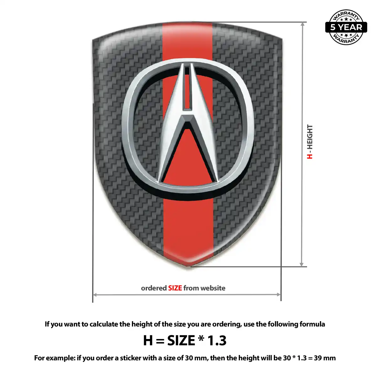 Acura Emblem Opulent Line