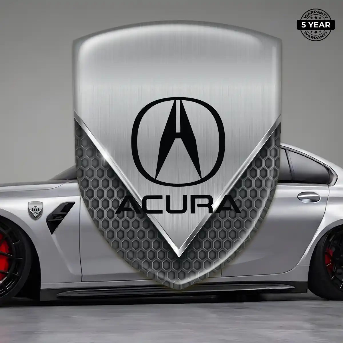 Acura Emblem Shield Refined Design