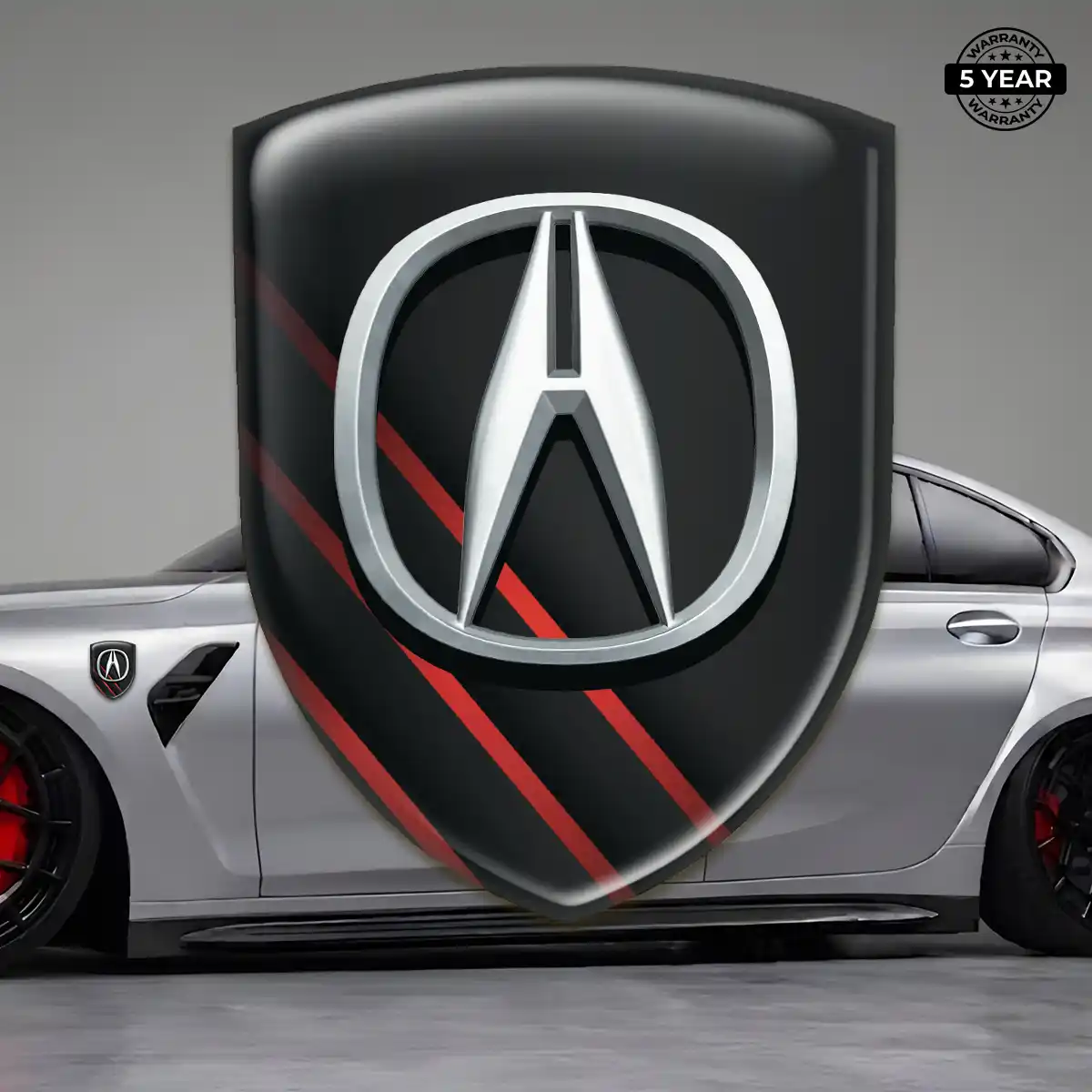 Acura Epoxy Domed Sticker Deluxe Edition