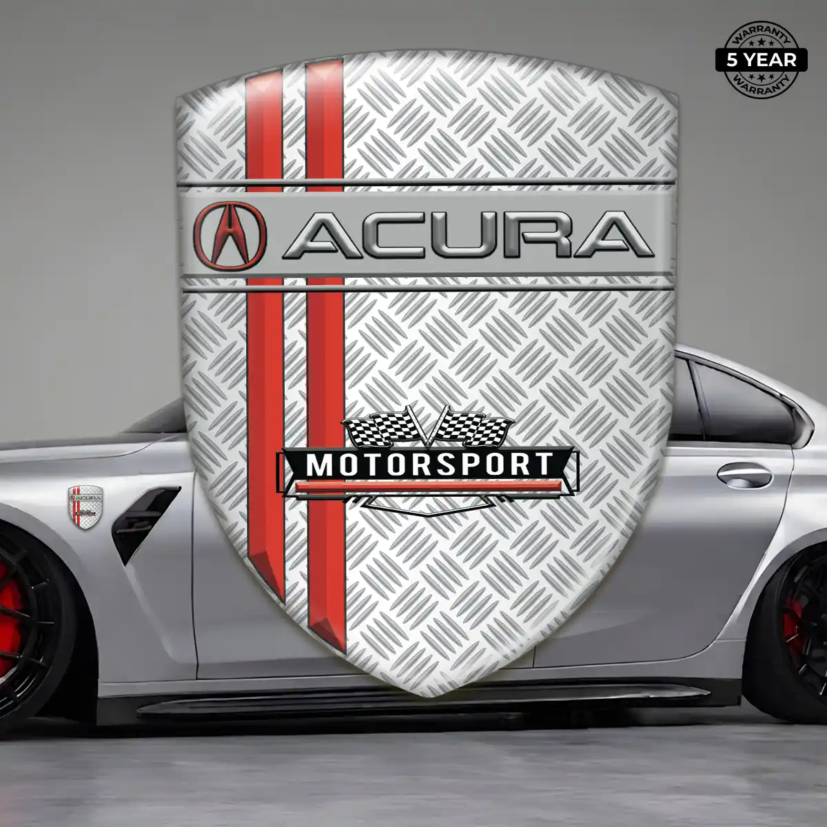 Acura Epoxy Domed Sticker Elite Edition