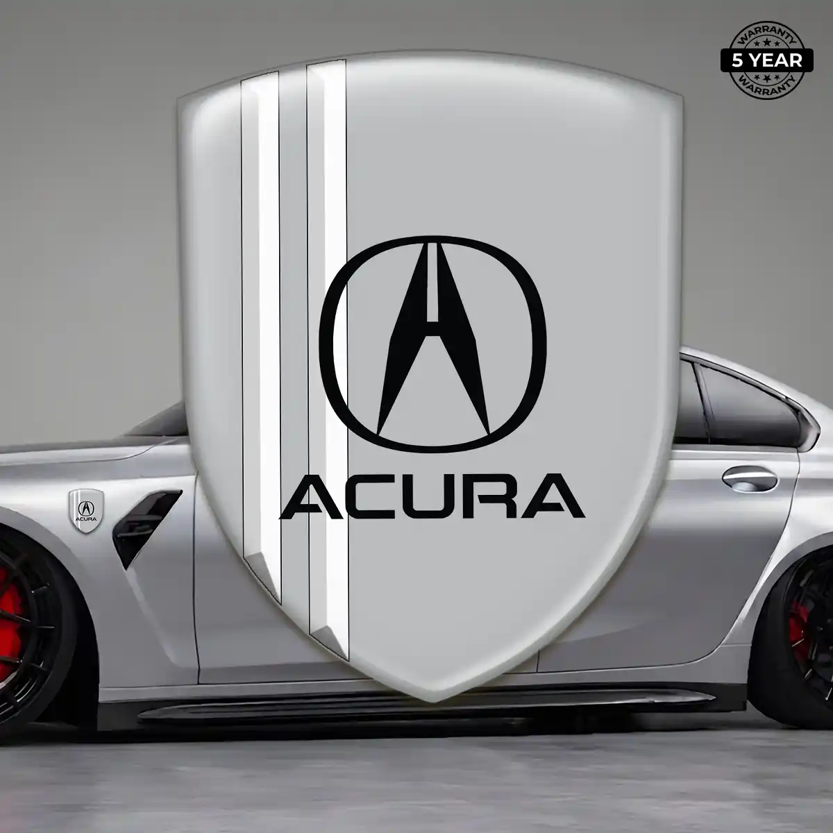 Acura Epoxy Domed Sticker Elite Finish