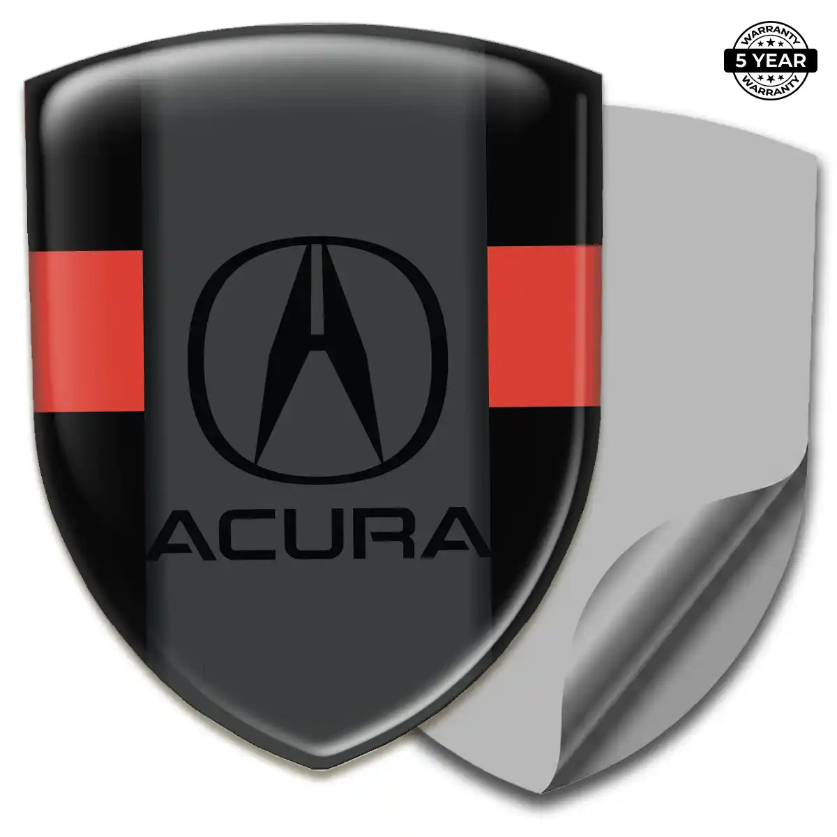 Acura Epoxy Domed Sticker Noble Edition