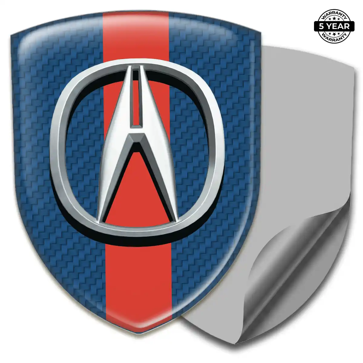 Acura Epoxy Domed Sticker Opulent Line