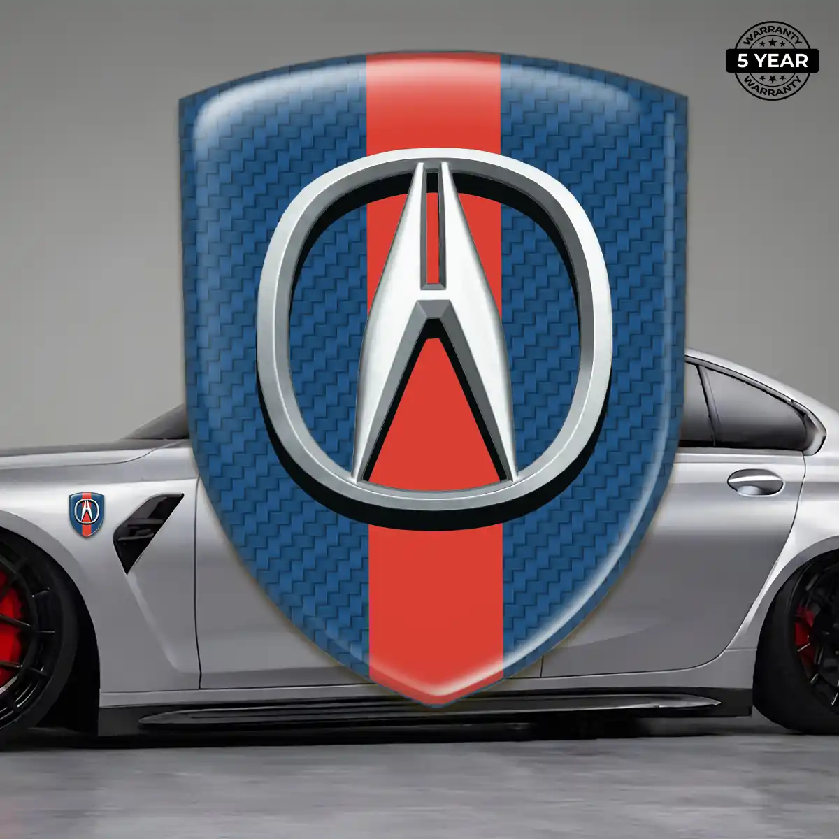 Acura Epoxy Domed Sticker Opulent Line