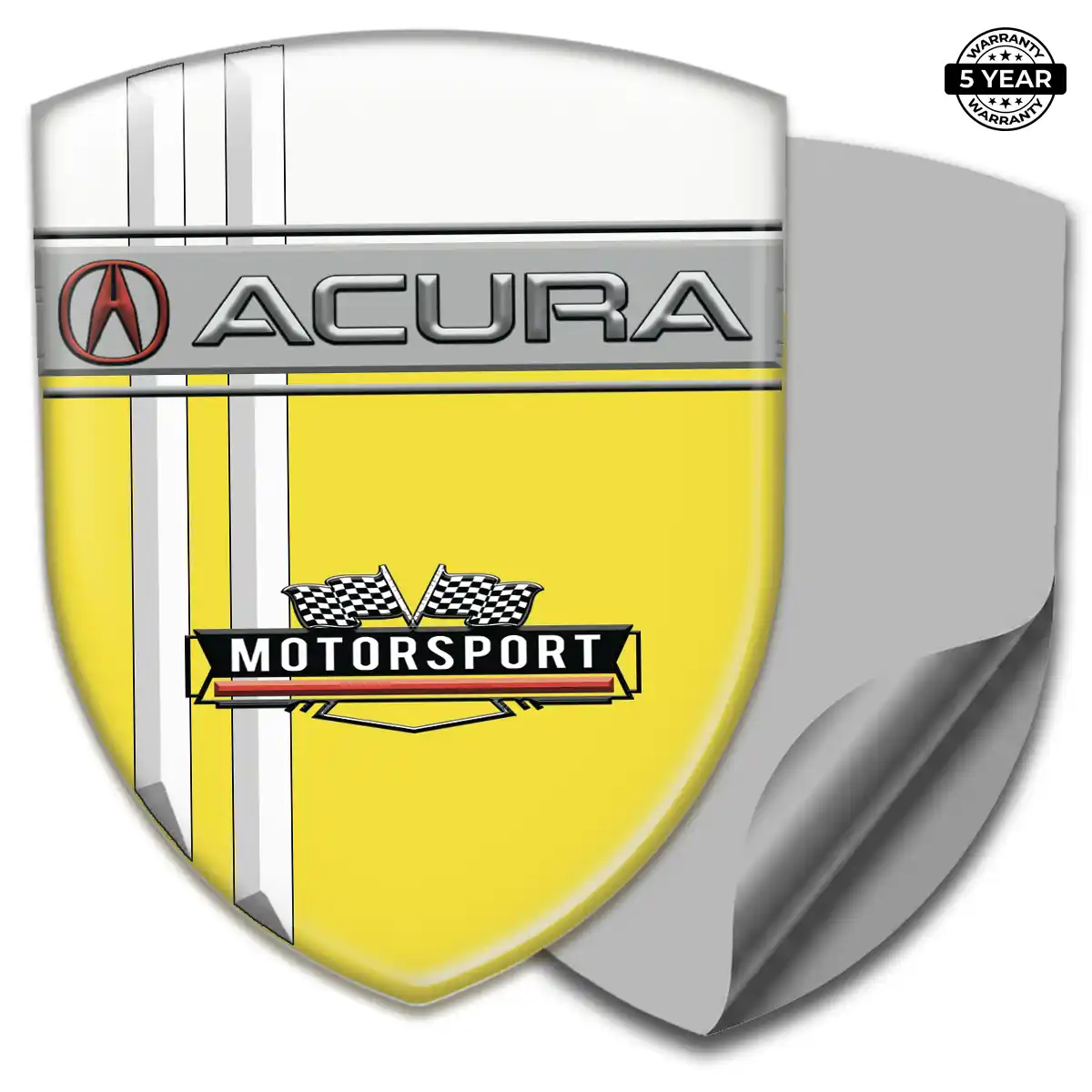 Acura Epoxy Domed Sticker Prestige Line