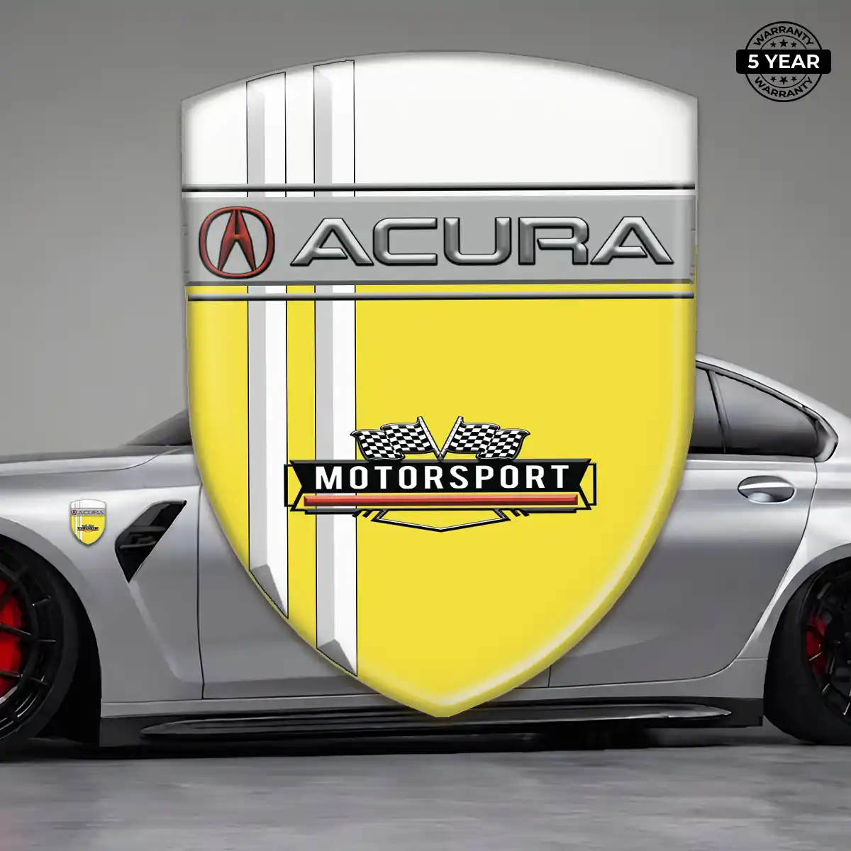 Acura Epoxy Domed Sticker Prestige Line