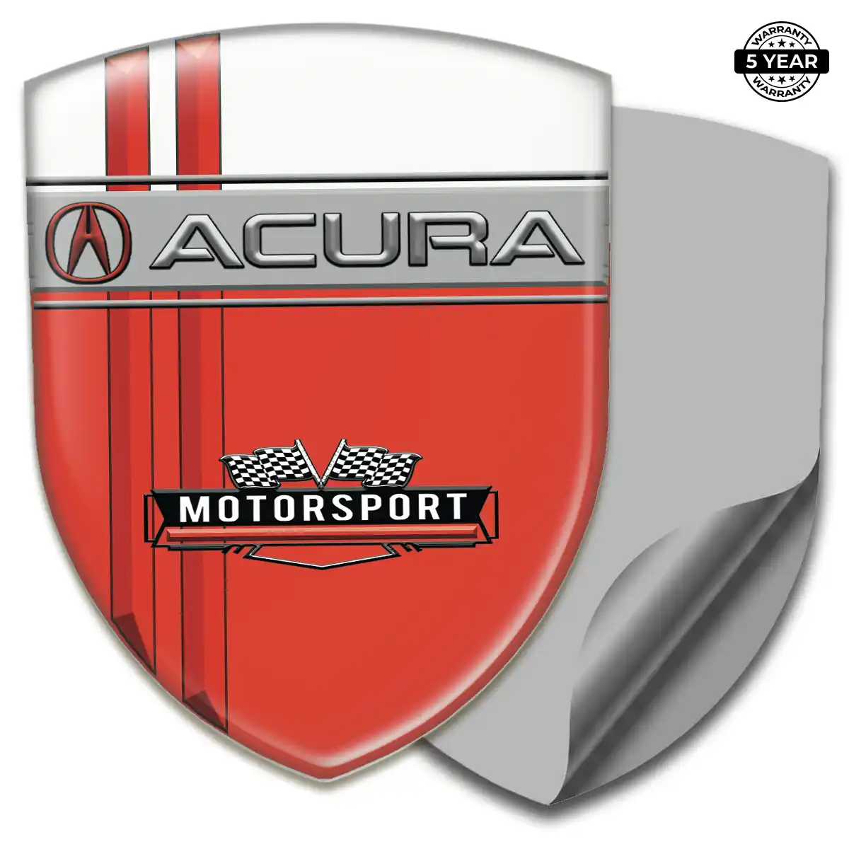 Acura Epoxy Domed Sticker Prime Quality