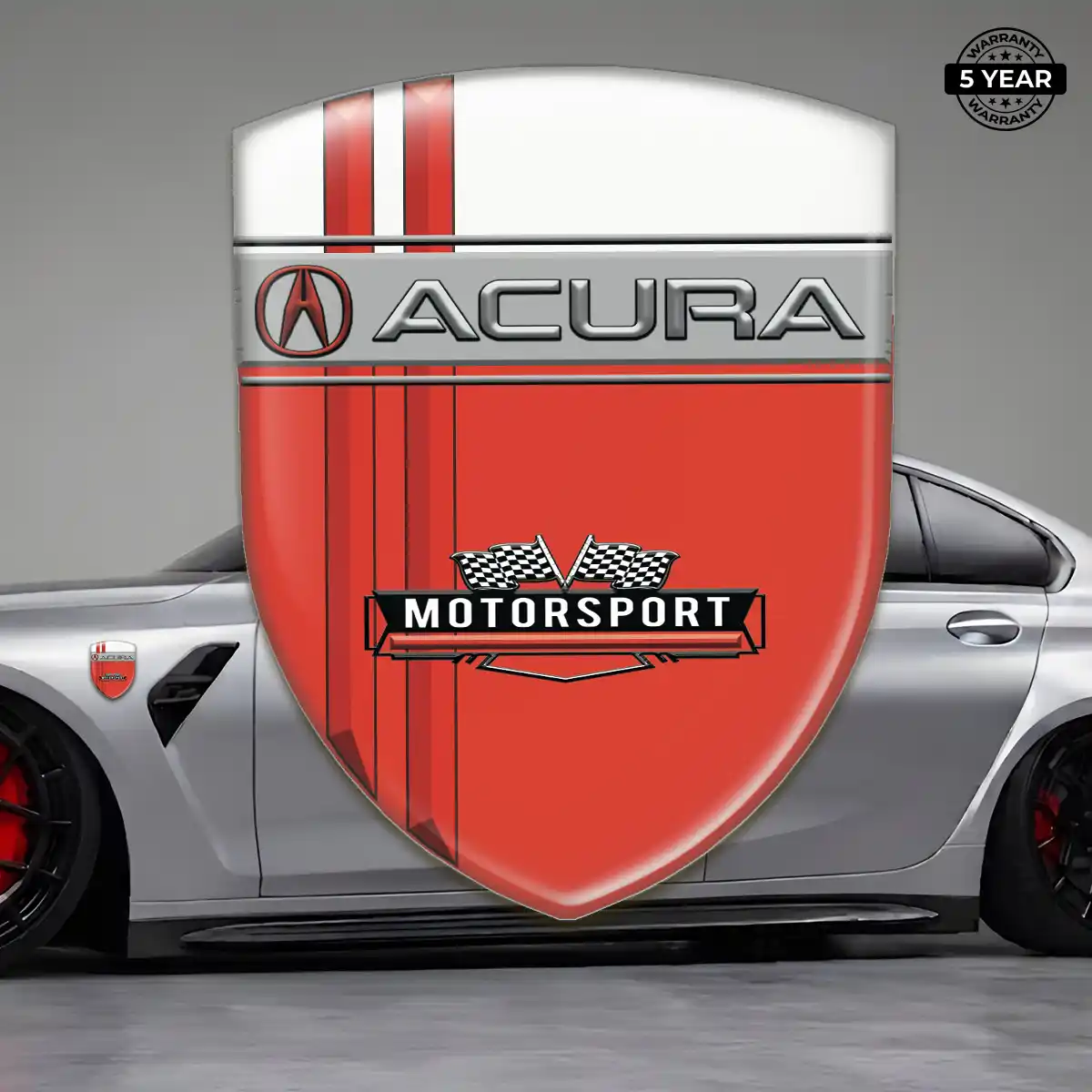Acura Epoxy Domed Sticker Prime Quality