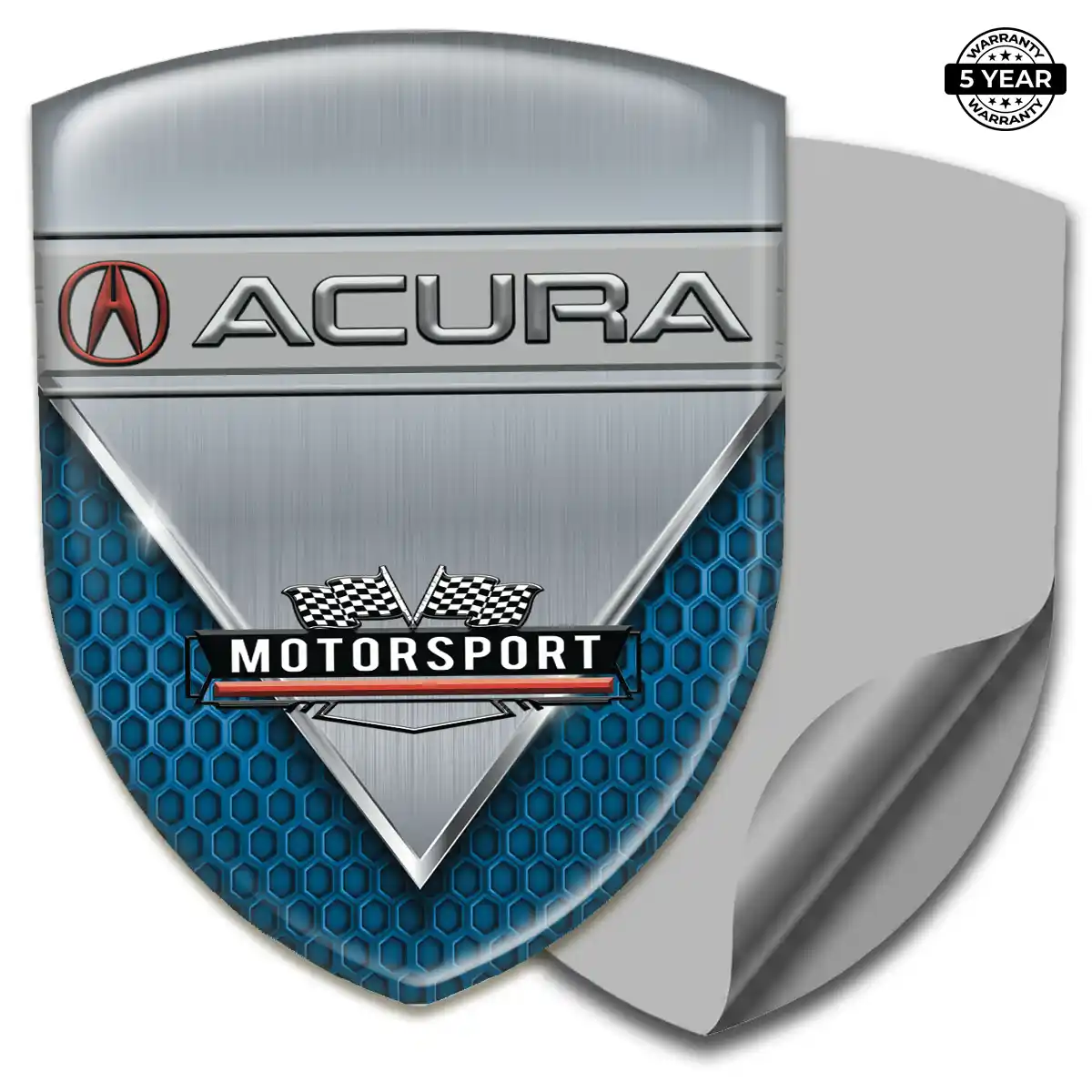 Acura Epoxy Domed Sticker Superior Craft