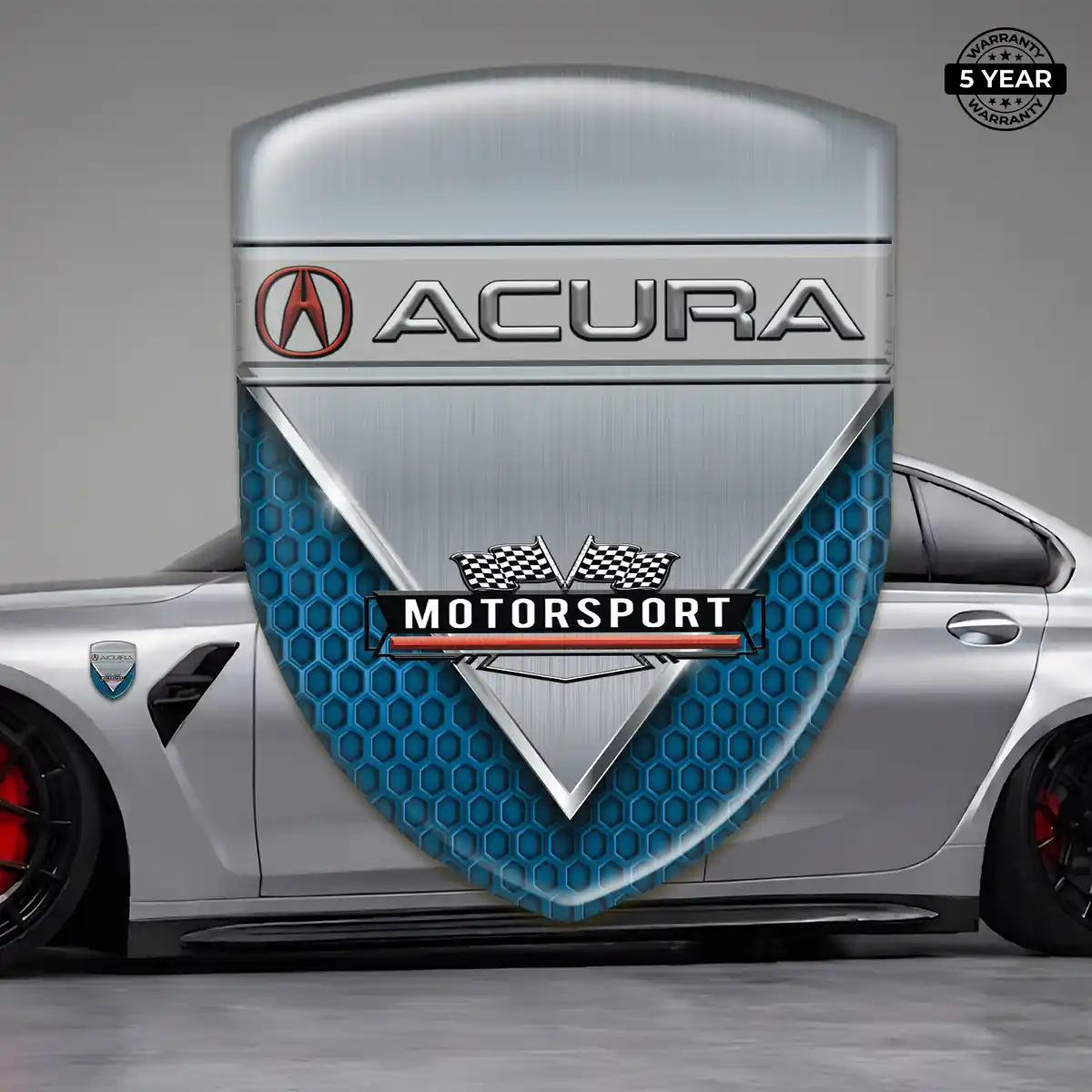 Acura Epoxy Domed Sticker Superior Craft