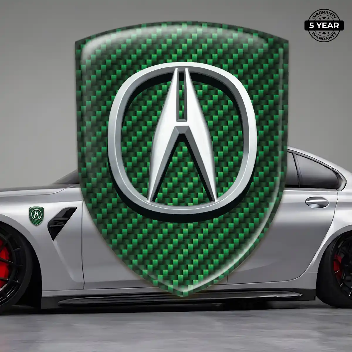 Acura Gel Badge Sticker Deluxe Edition